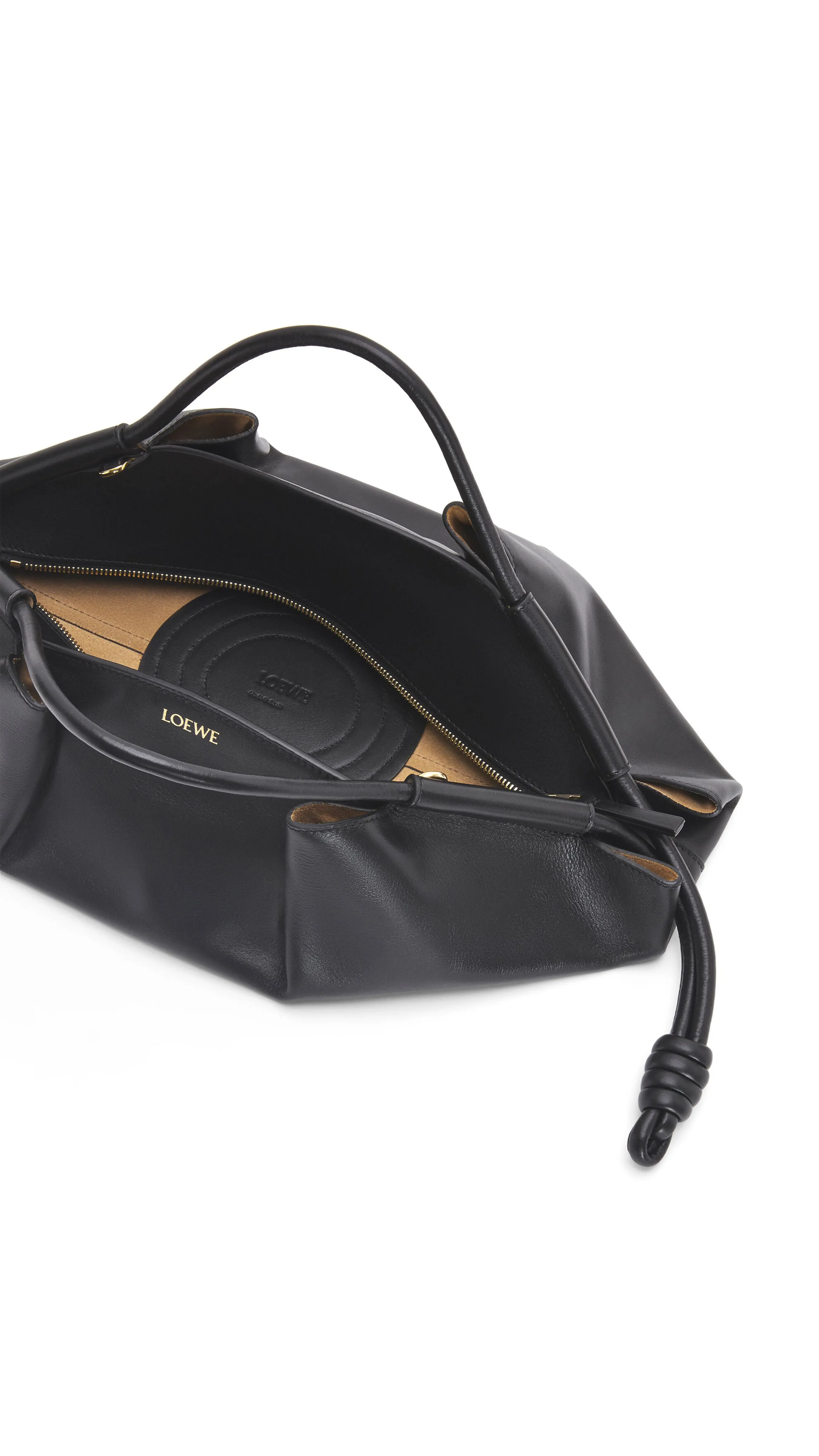 Paseo Bag in Shiny Nappa Calfskin - Black