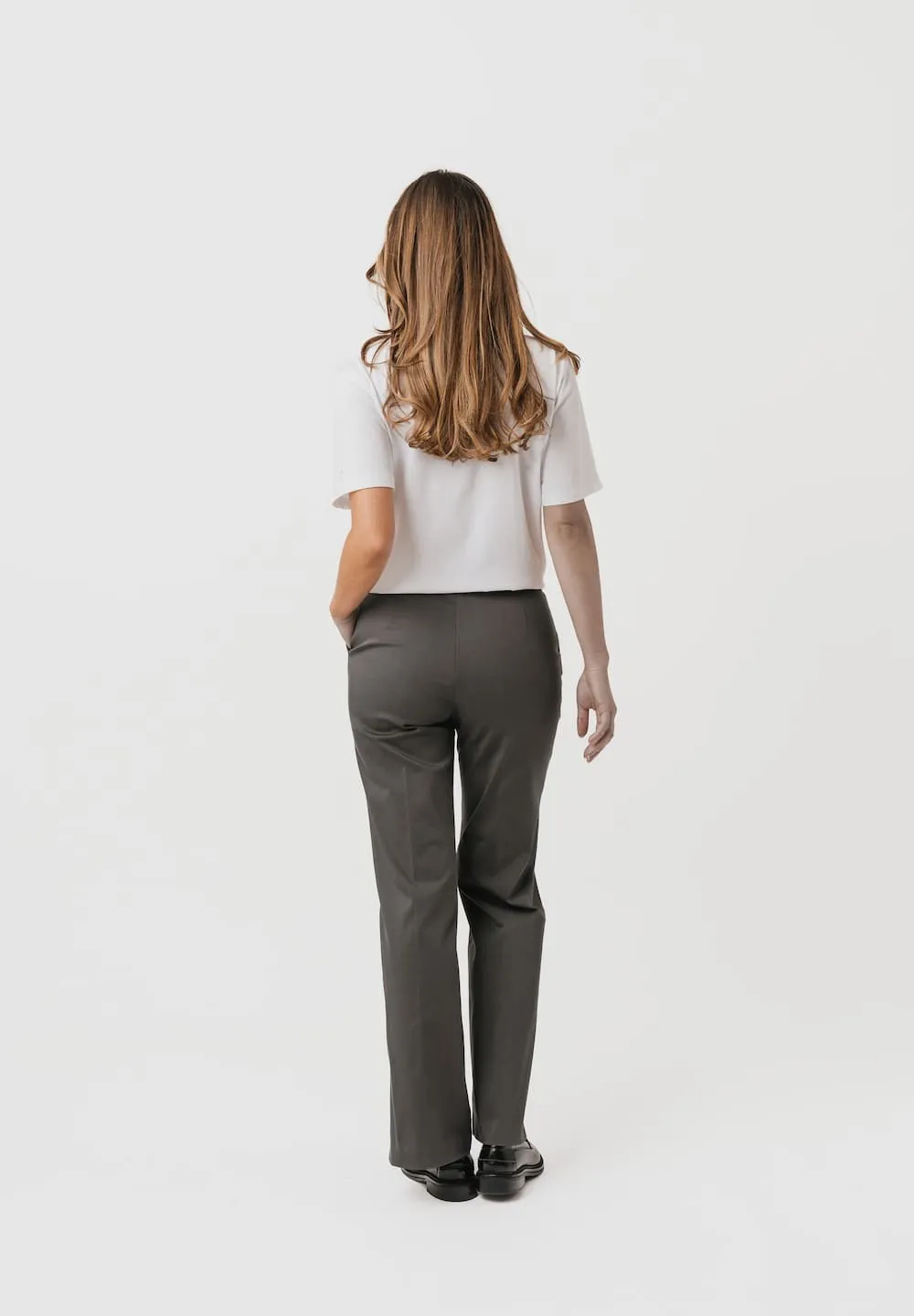 Phoebe Loose - Medium Length - Anthracite