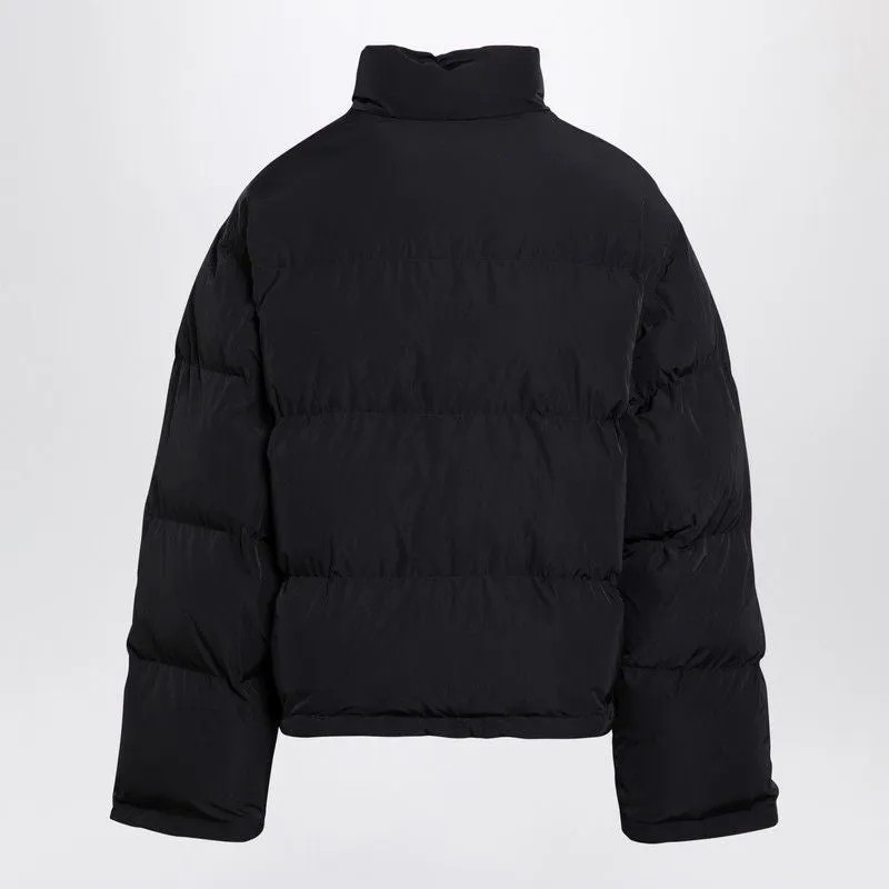 PUFFER LOOP SPORTS ICON REVERSIBLE BLACK/BLUE DOWN JACKET