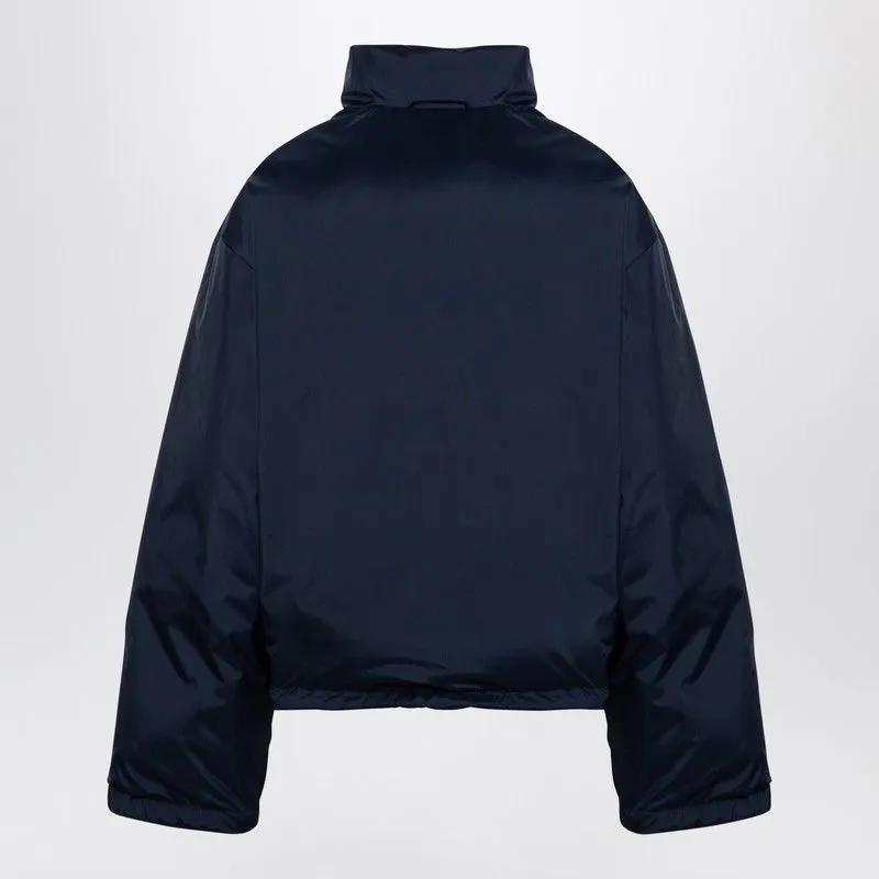 PUFFER LOOP SPORTS ICON REVERSIBLE BLACK/BLUE DOWN JACKET