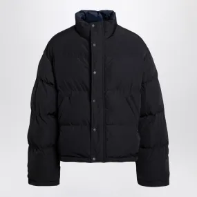 PUFFER LOOP SPORTS ICON REVERSIBLE BLACK/BLUE DOWN JACKET