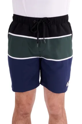 Pure Western- Boys Noah Boardshorts- Black/Green