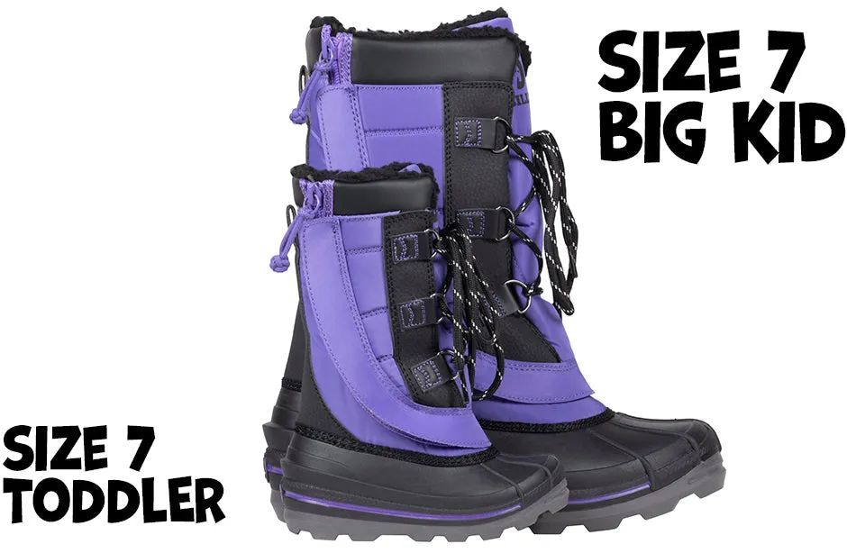 Purple BILLY Ice Winter Boots