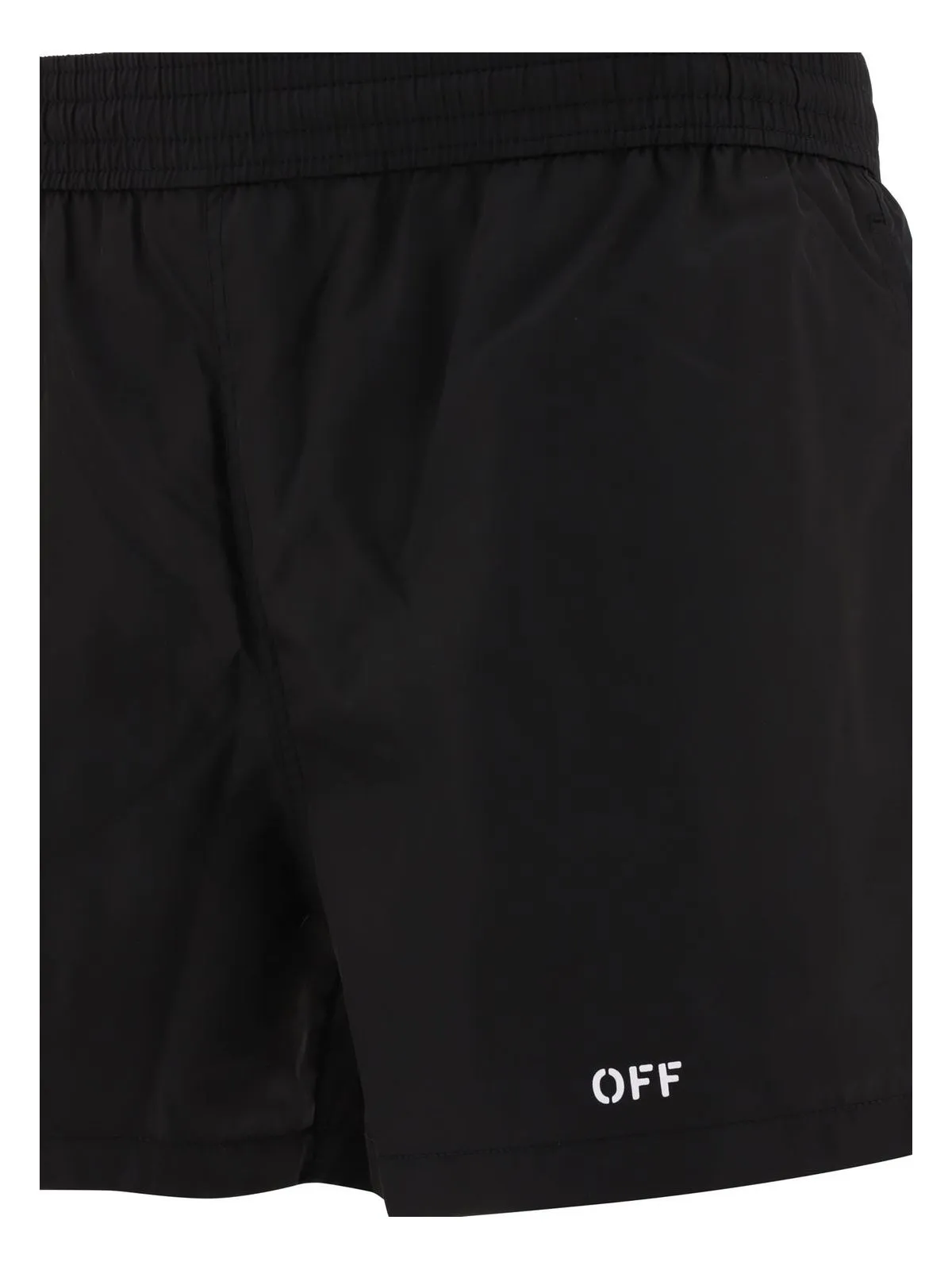 "OFF STAMP" SWIM SHORTS