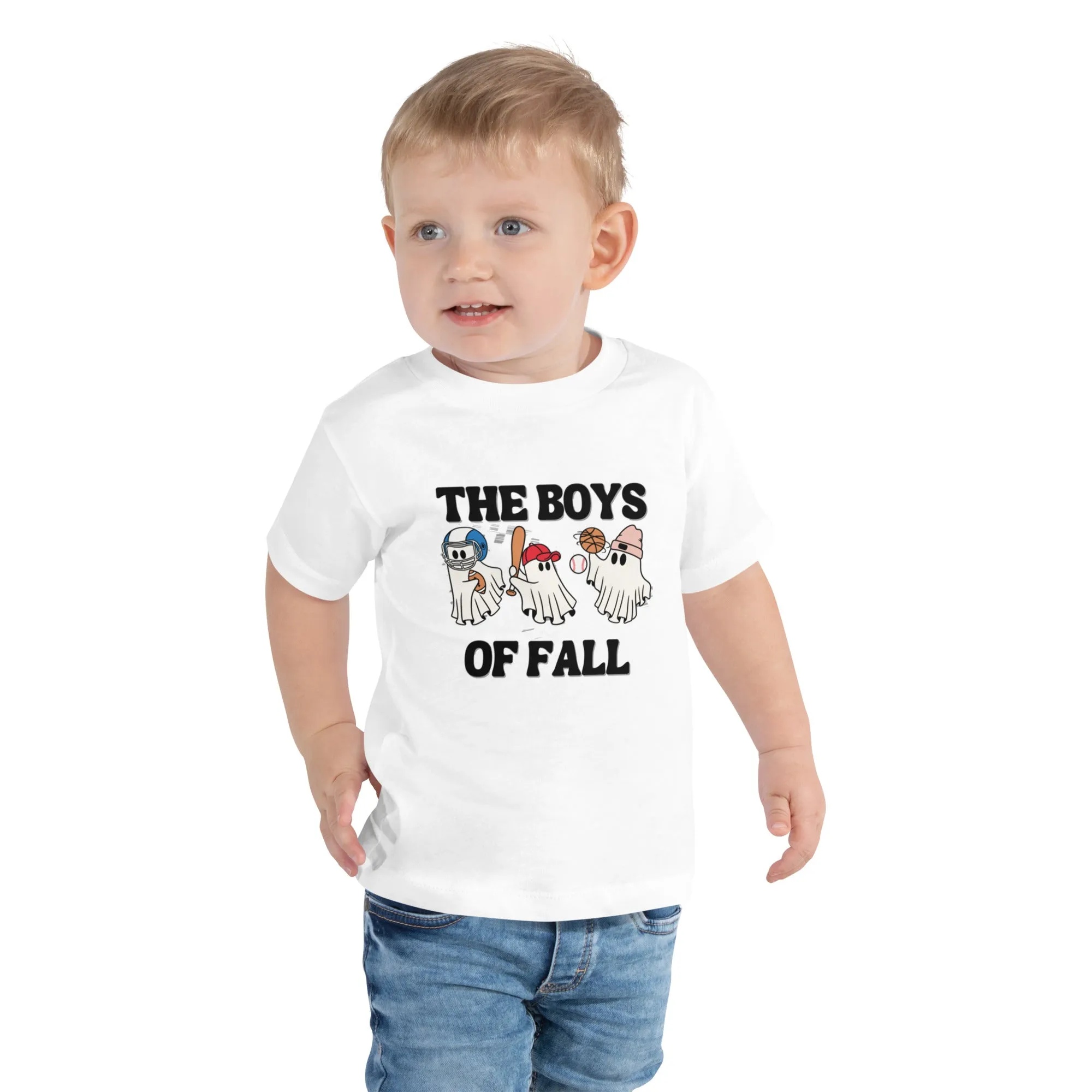 "The Boys Of Fall" Toddler Short Sleeve Tee