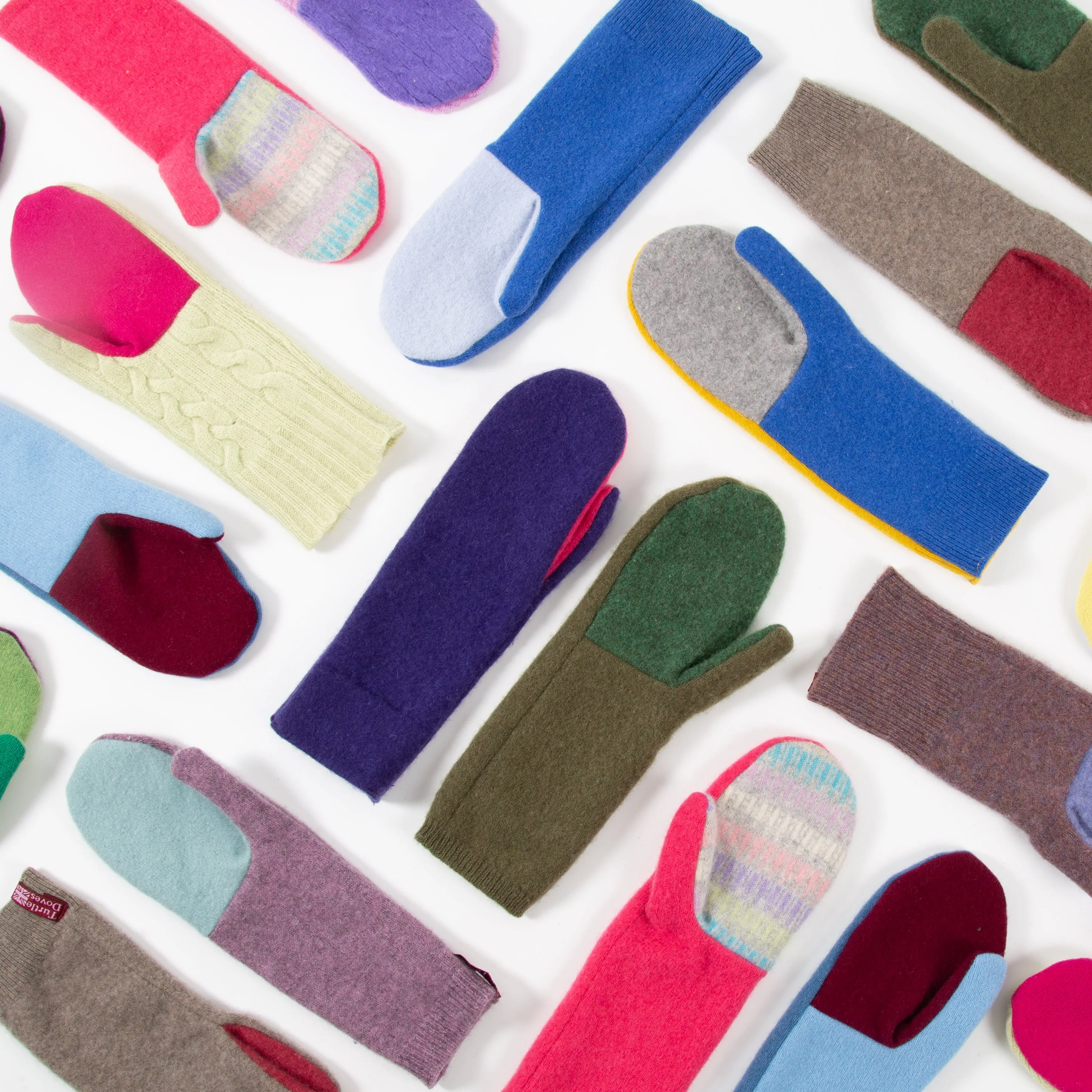 Seconds Cashmere Adult Mittens