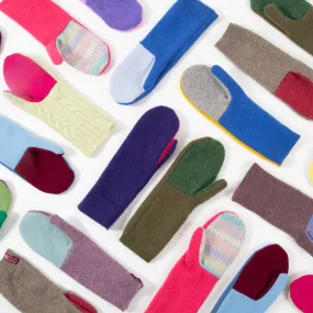 Seconds Cashmere Adult Mittens