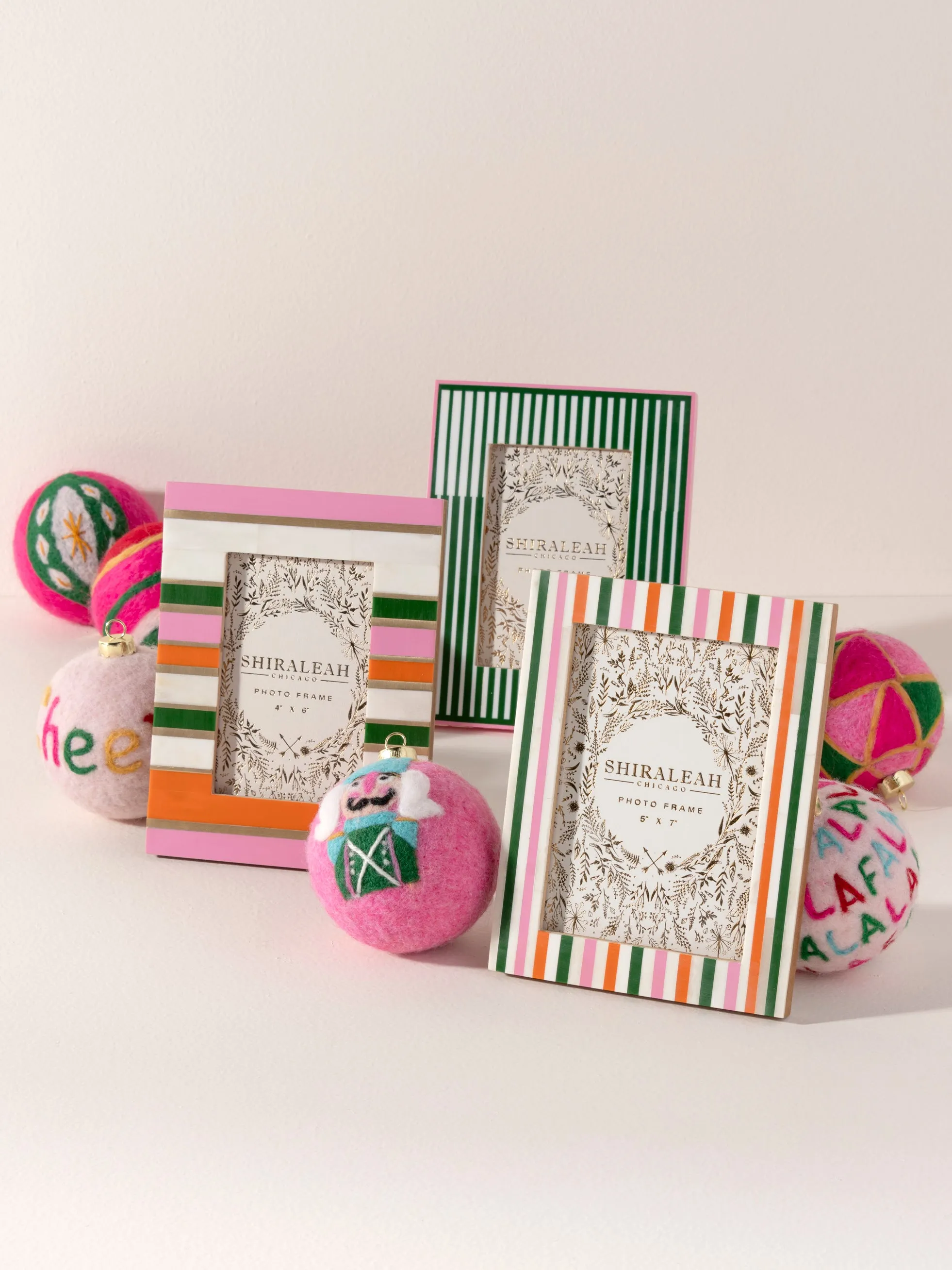 Shiraleah "Joy" Assorted Set Of 6 Ornaments, Multi