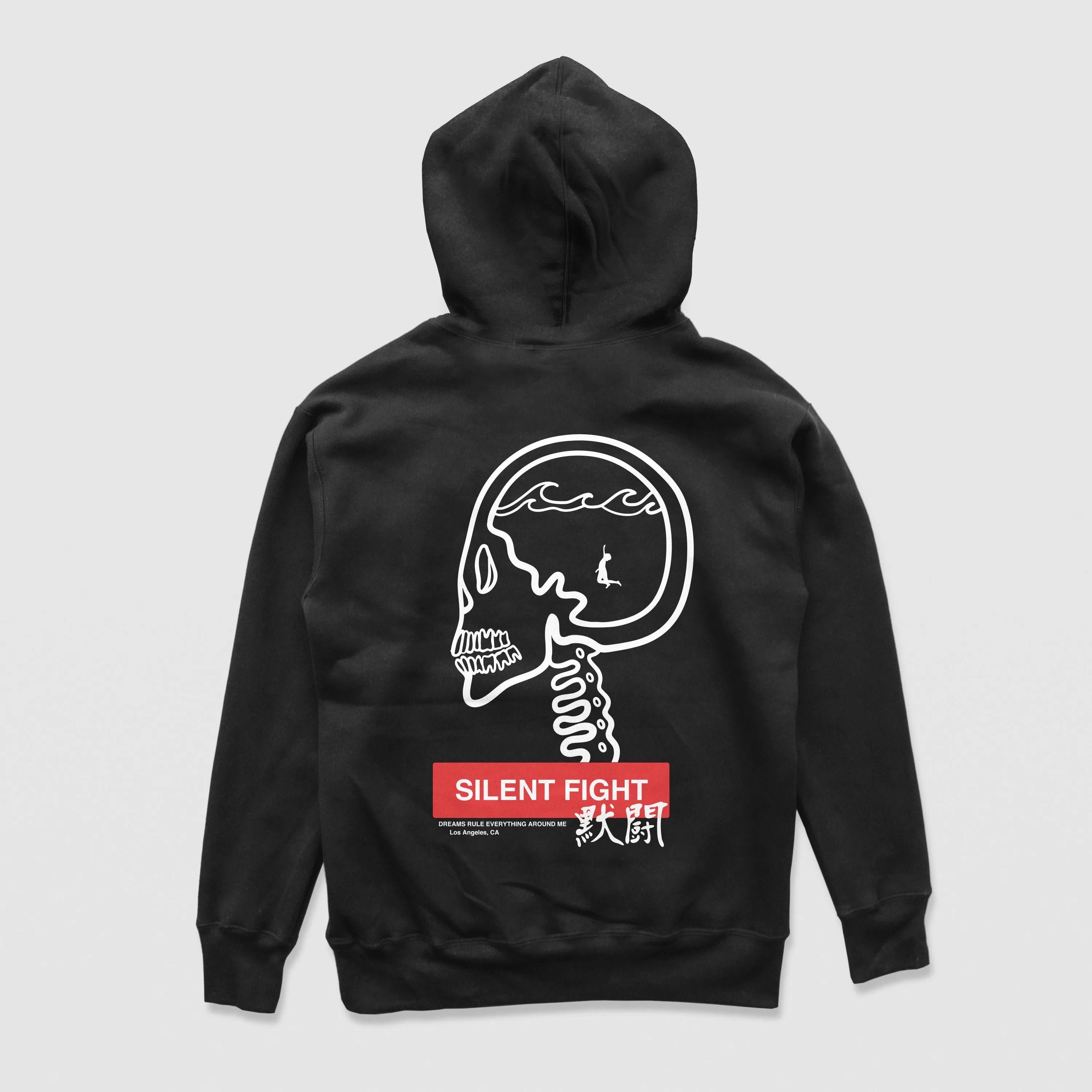 Silent Fight Contrast Hoodie