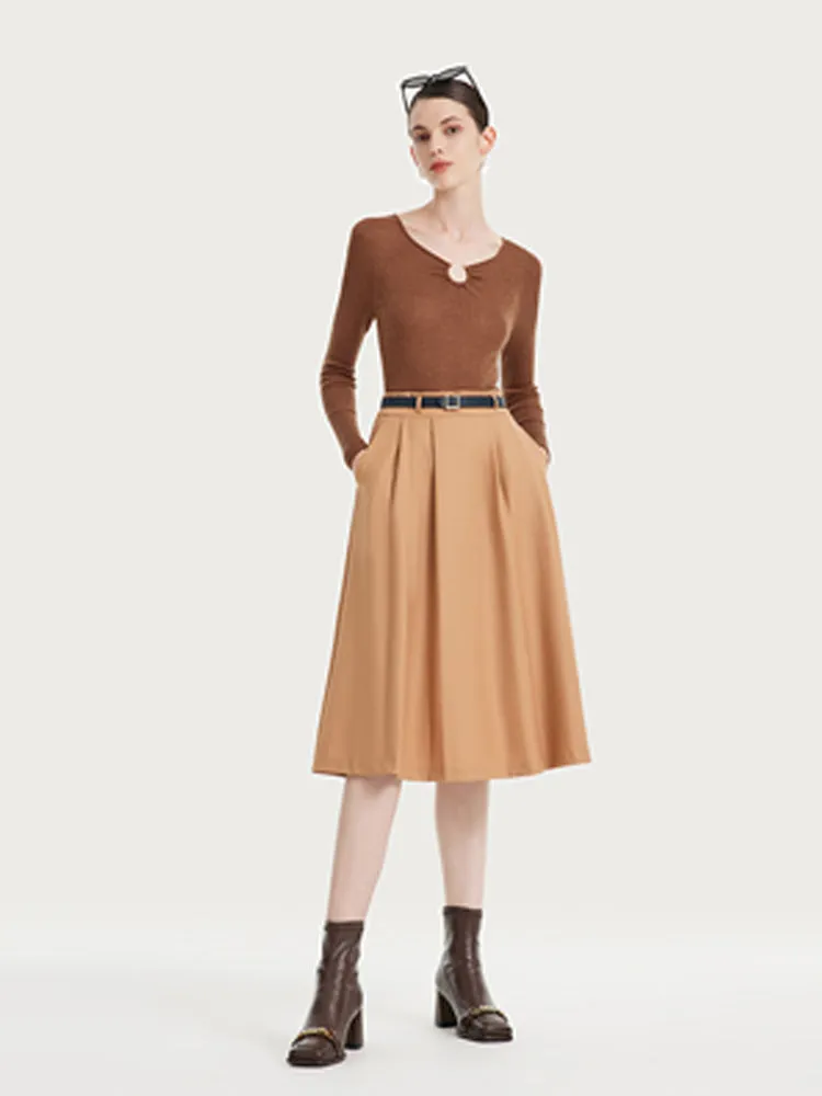 Silk Woolen Women Knit Top