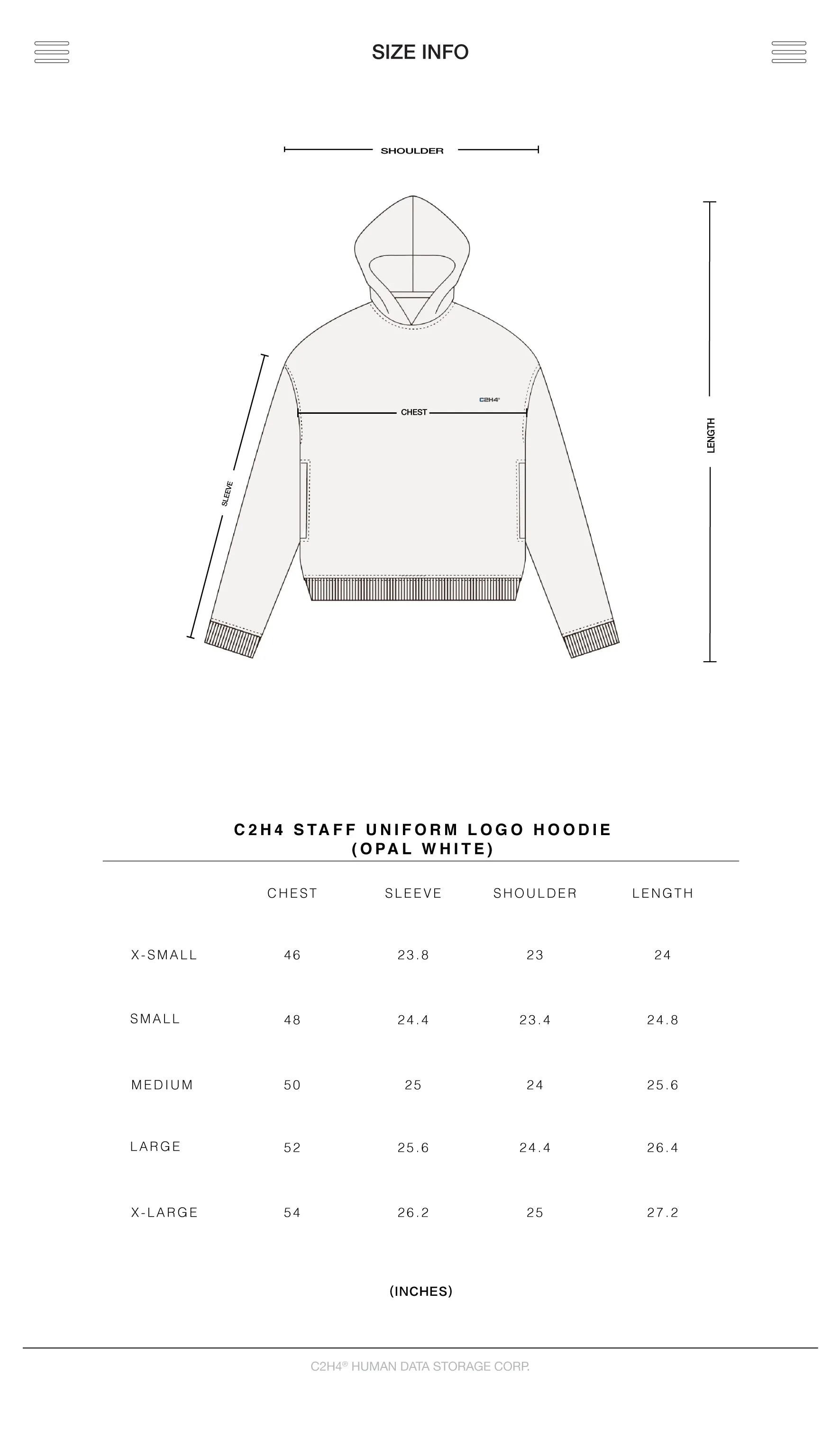 Staff Uniform Logo Hoodie