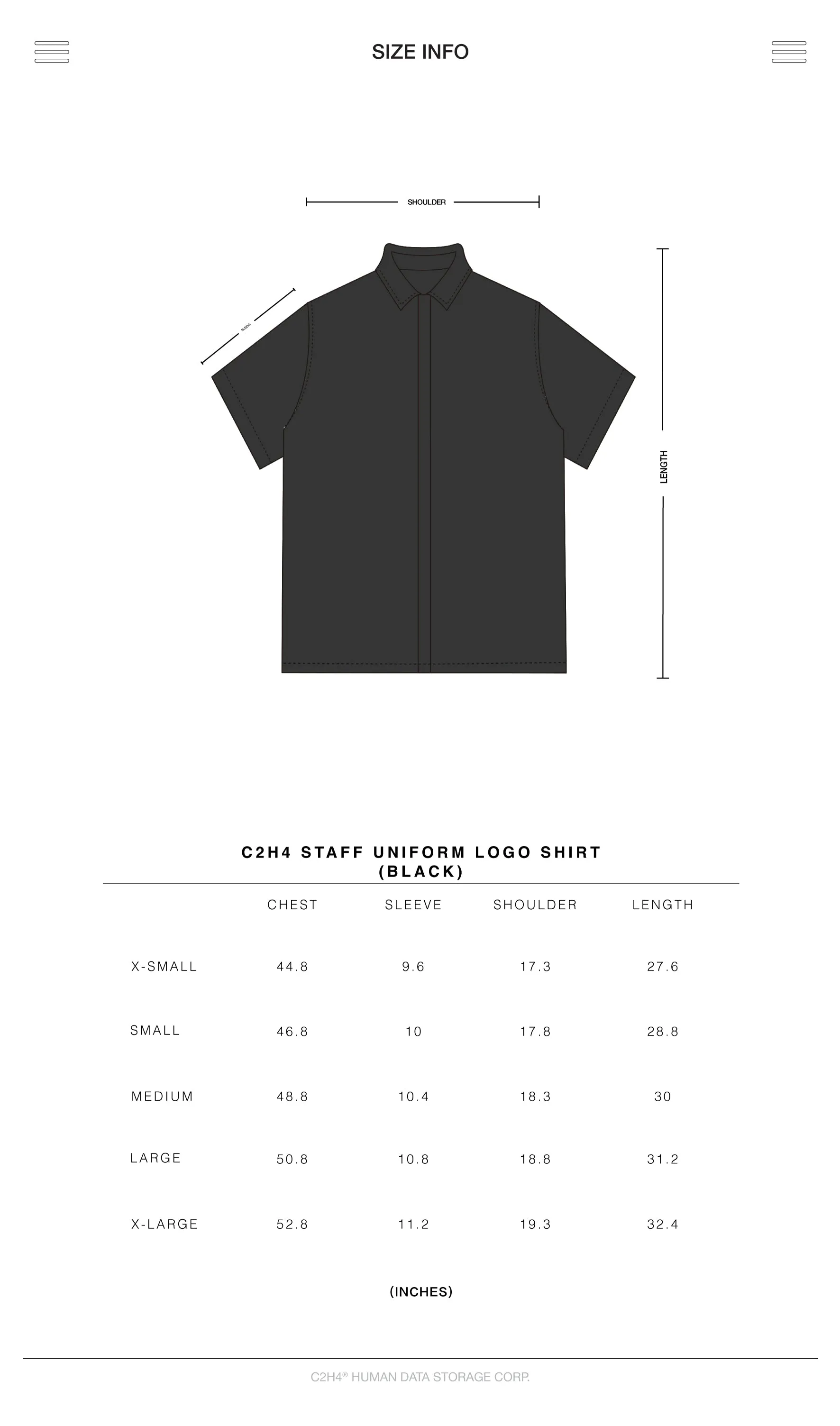 Staff Uniform Logo Shirt
