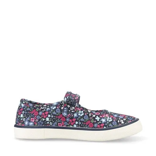 Start-Rite Blossom Blue Canvas