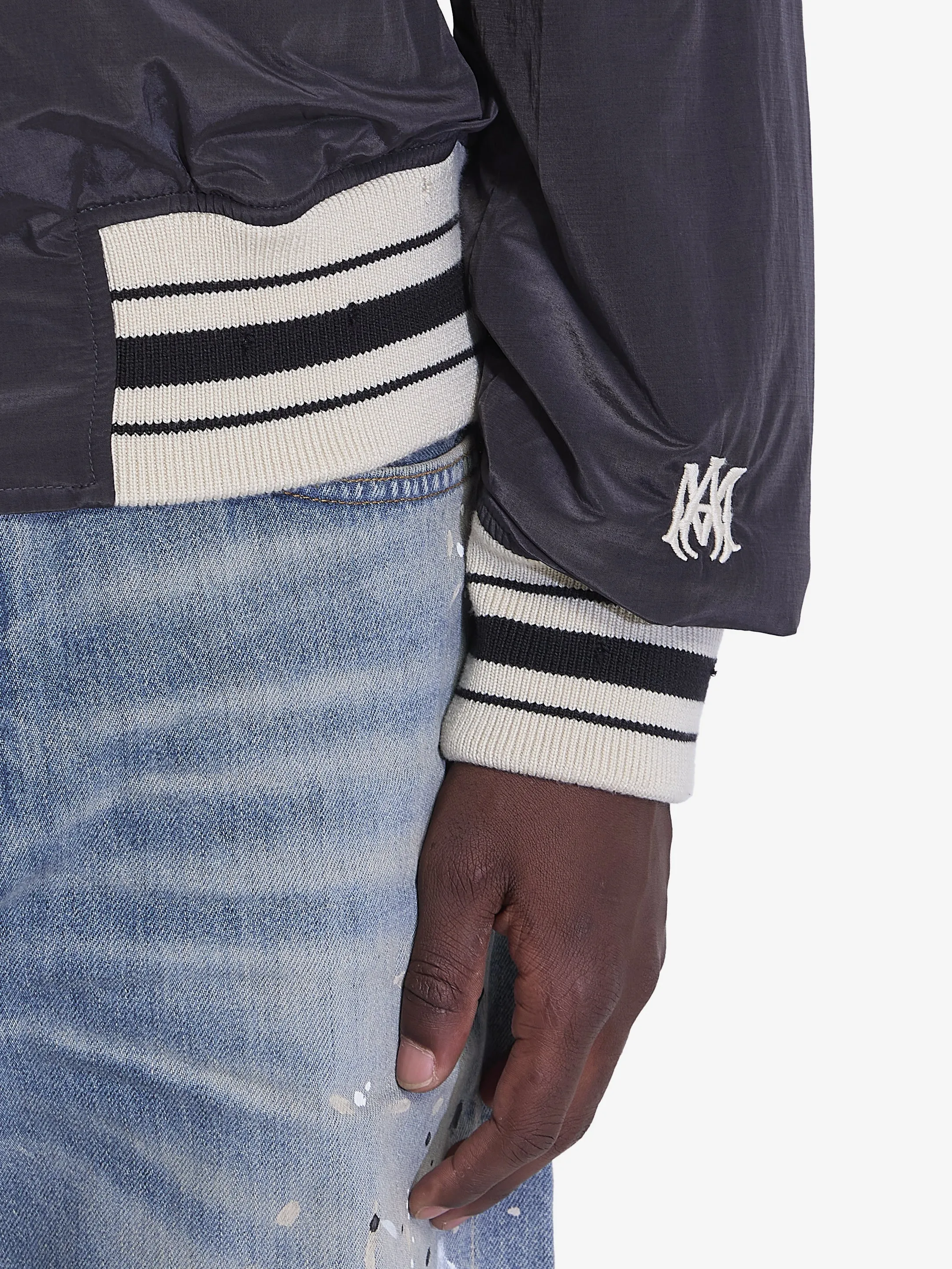 SUN FADED BOMBER JACKET