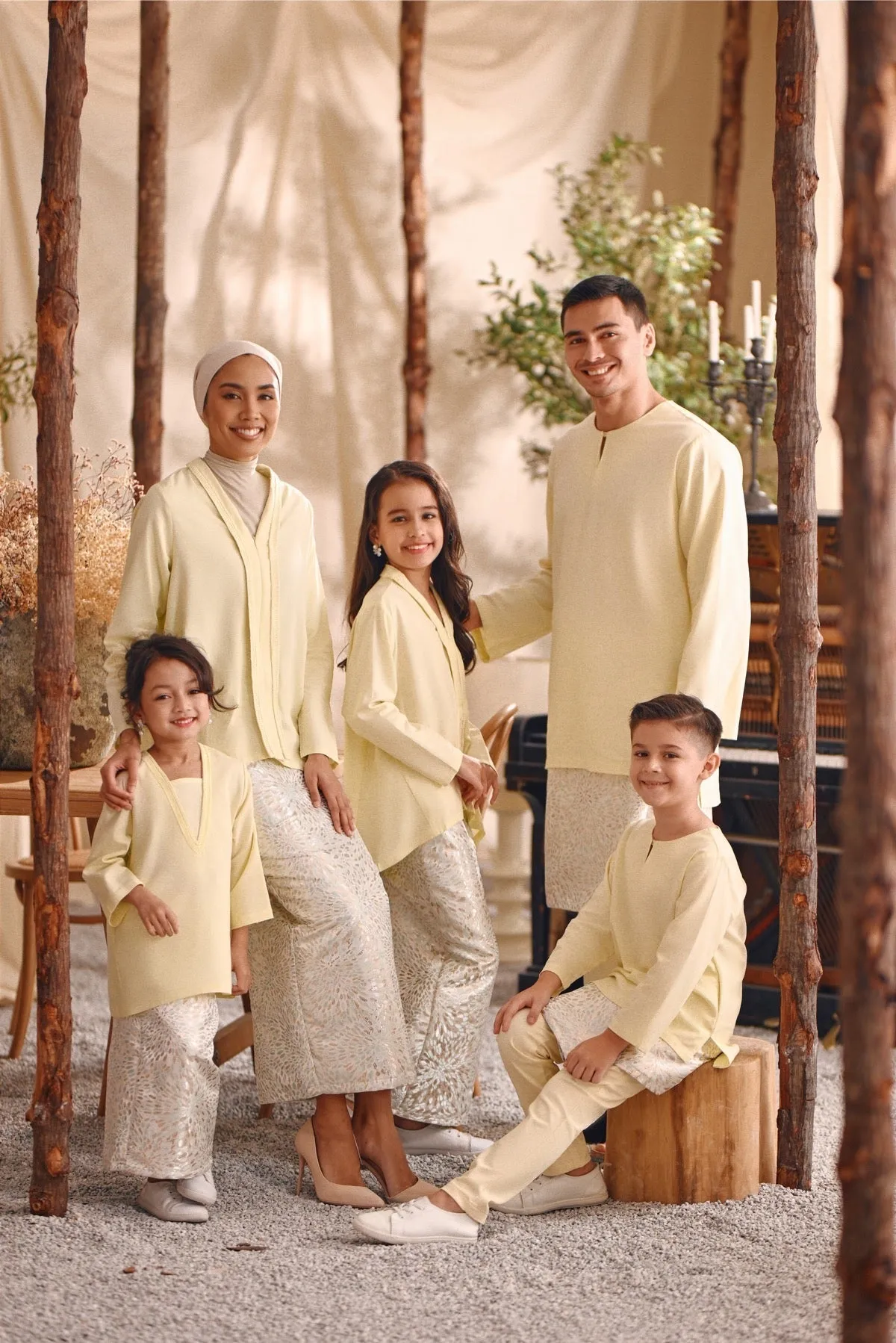 The Bayu Kurta - Baby Yellow