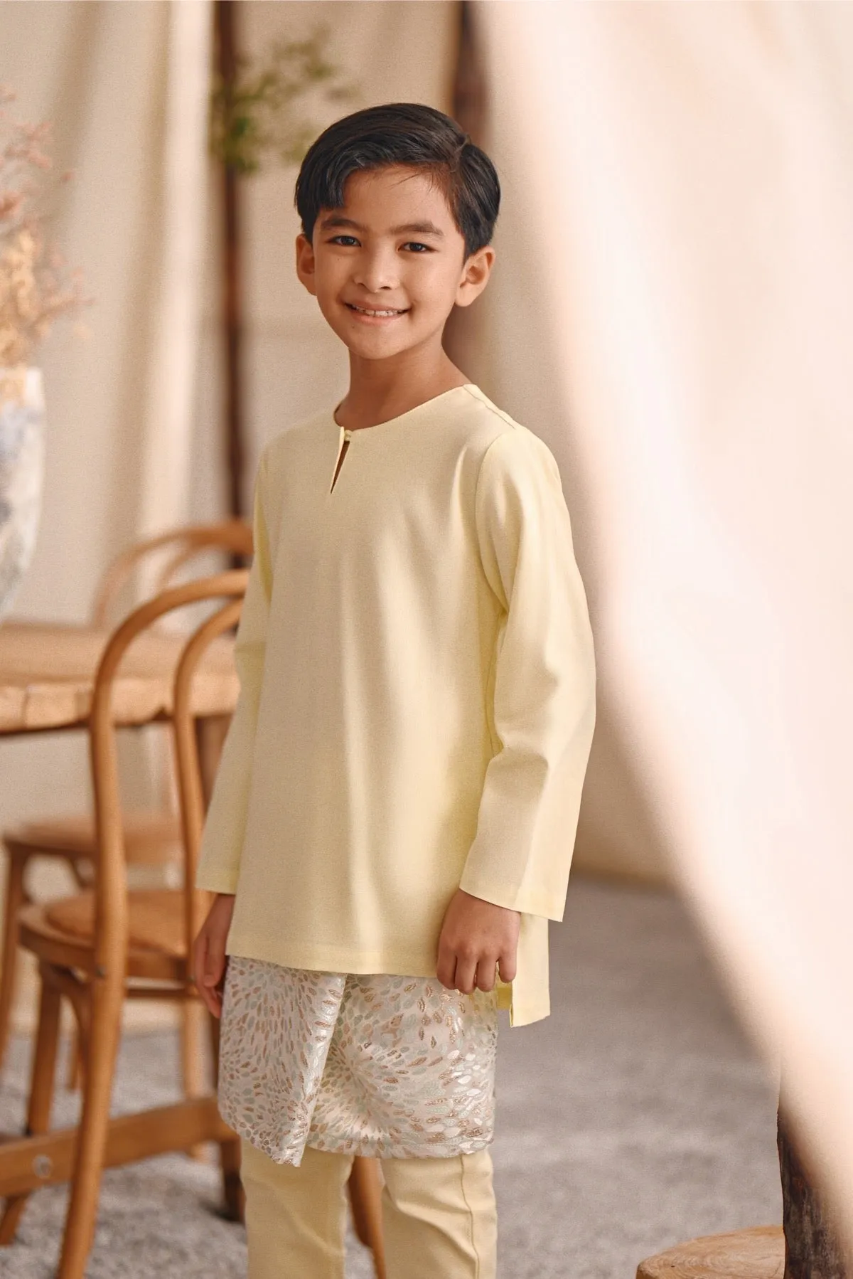 The Bayu Kurta - Baby Yellow