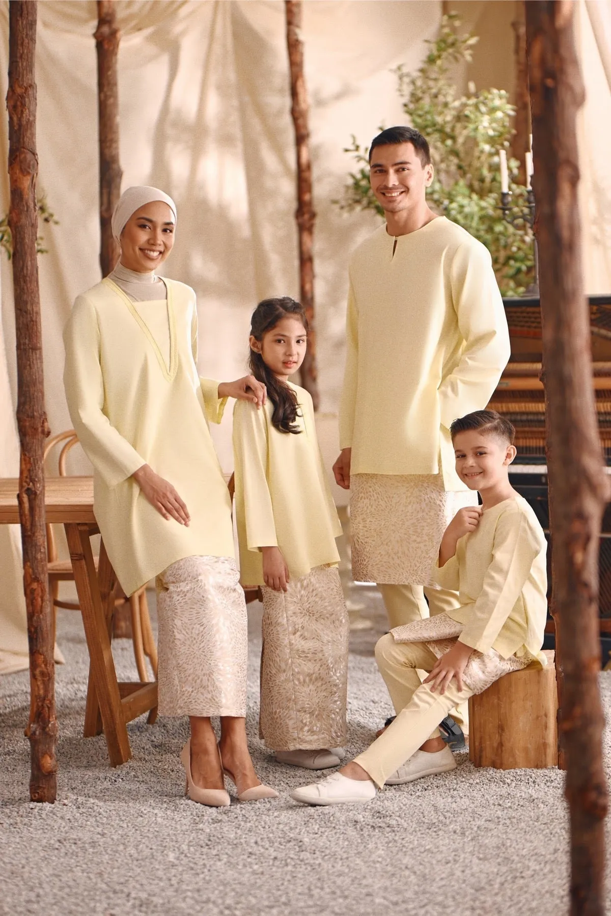 The Bayu Kurta - Baby Yellow