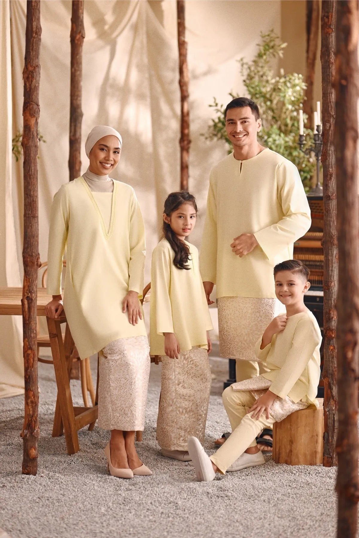 The Bayu Kurta - Baby Yellow