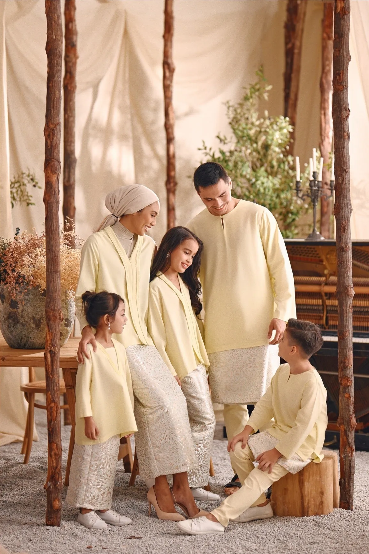 The Bayu Kurta - Baby Yellow