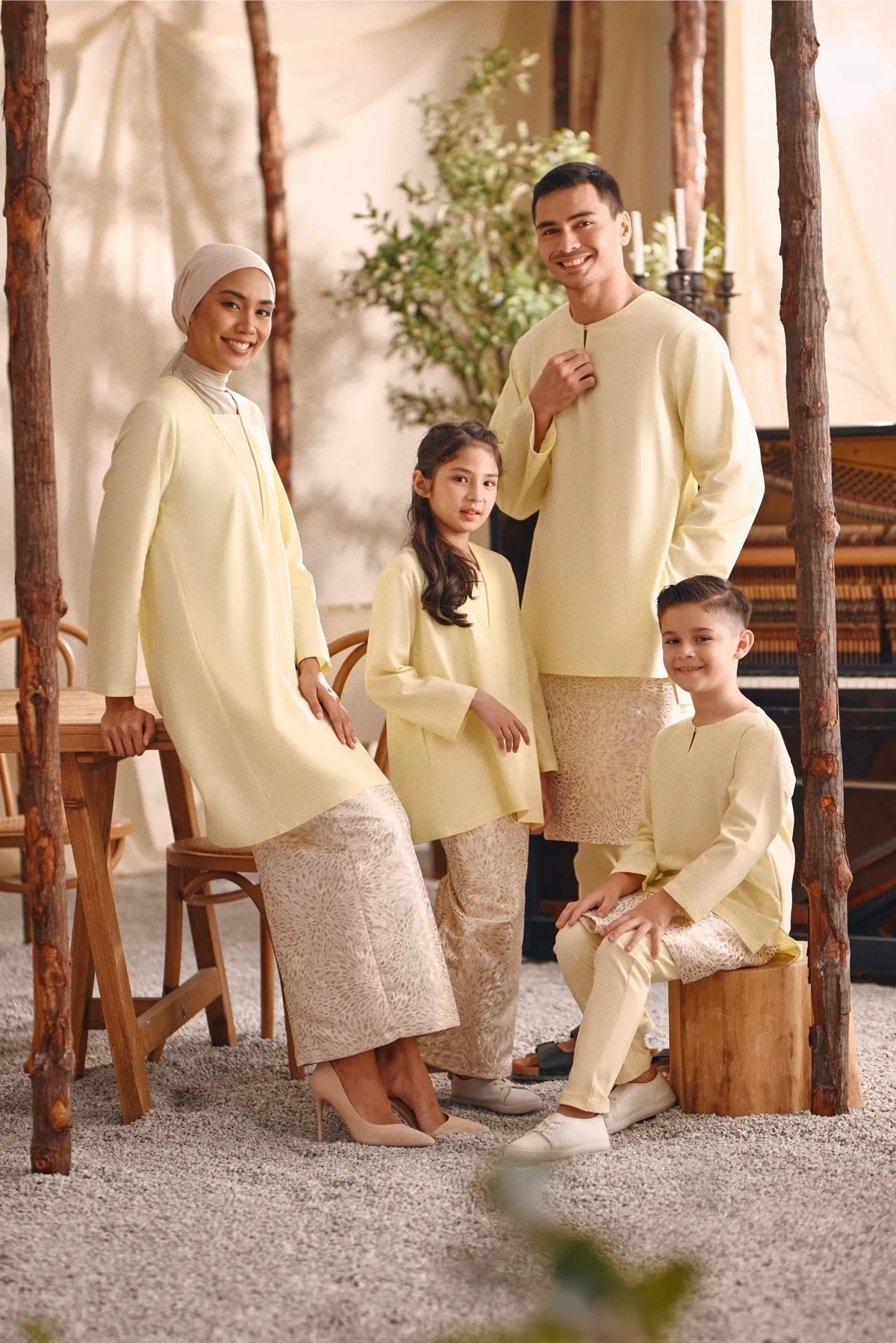 The Bayu Kurta - Baby Yellow