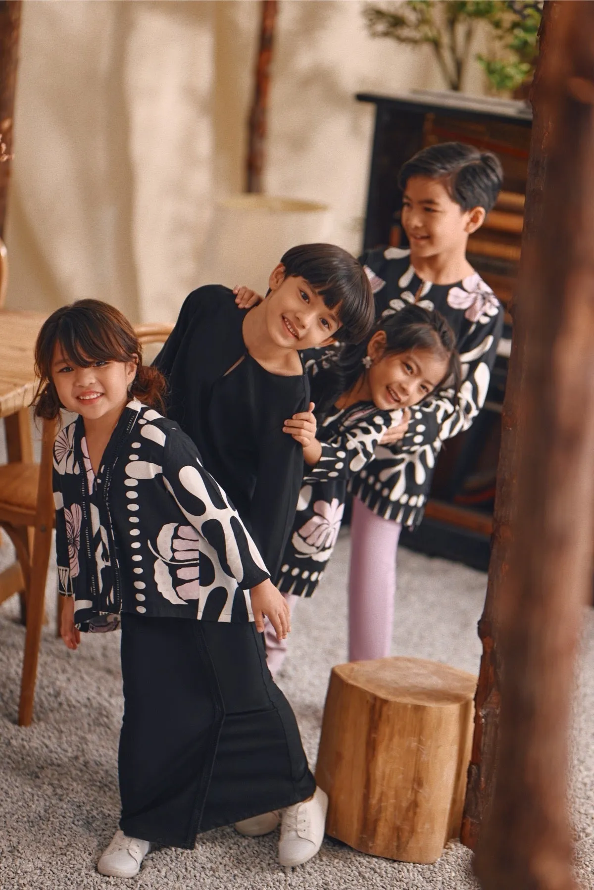 The Bayu Kurta - Black