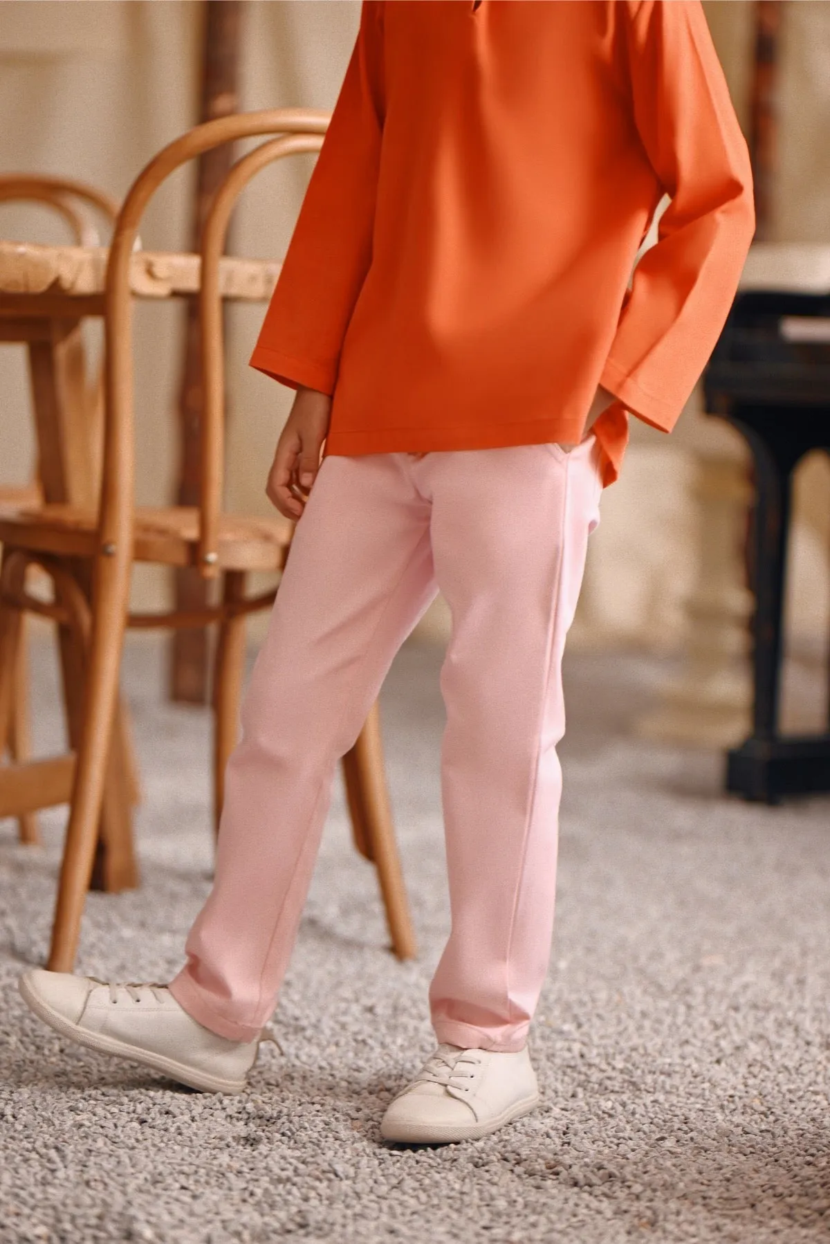 The Bayu Kurta - Orange
