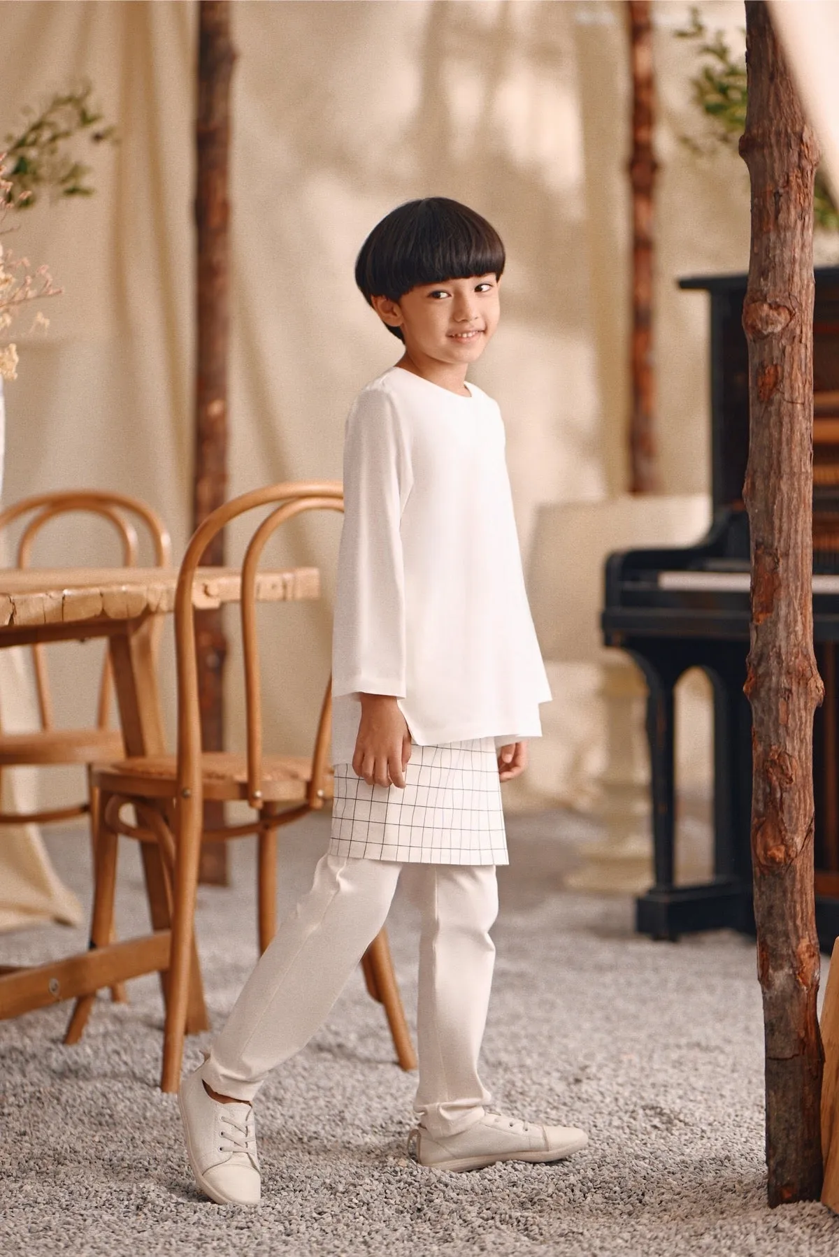 The Bayu Kurta - White