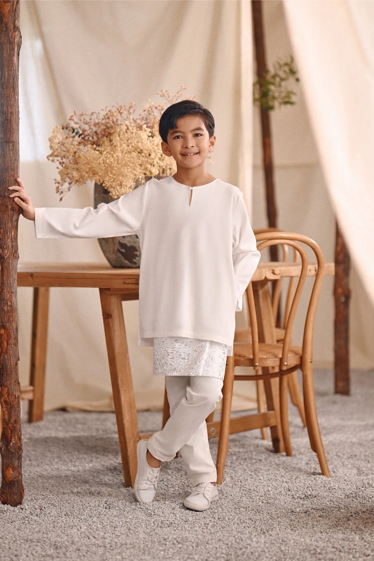 The Bayu Kurta - White