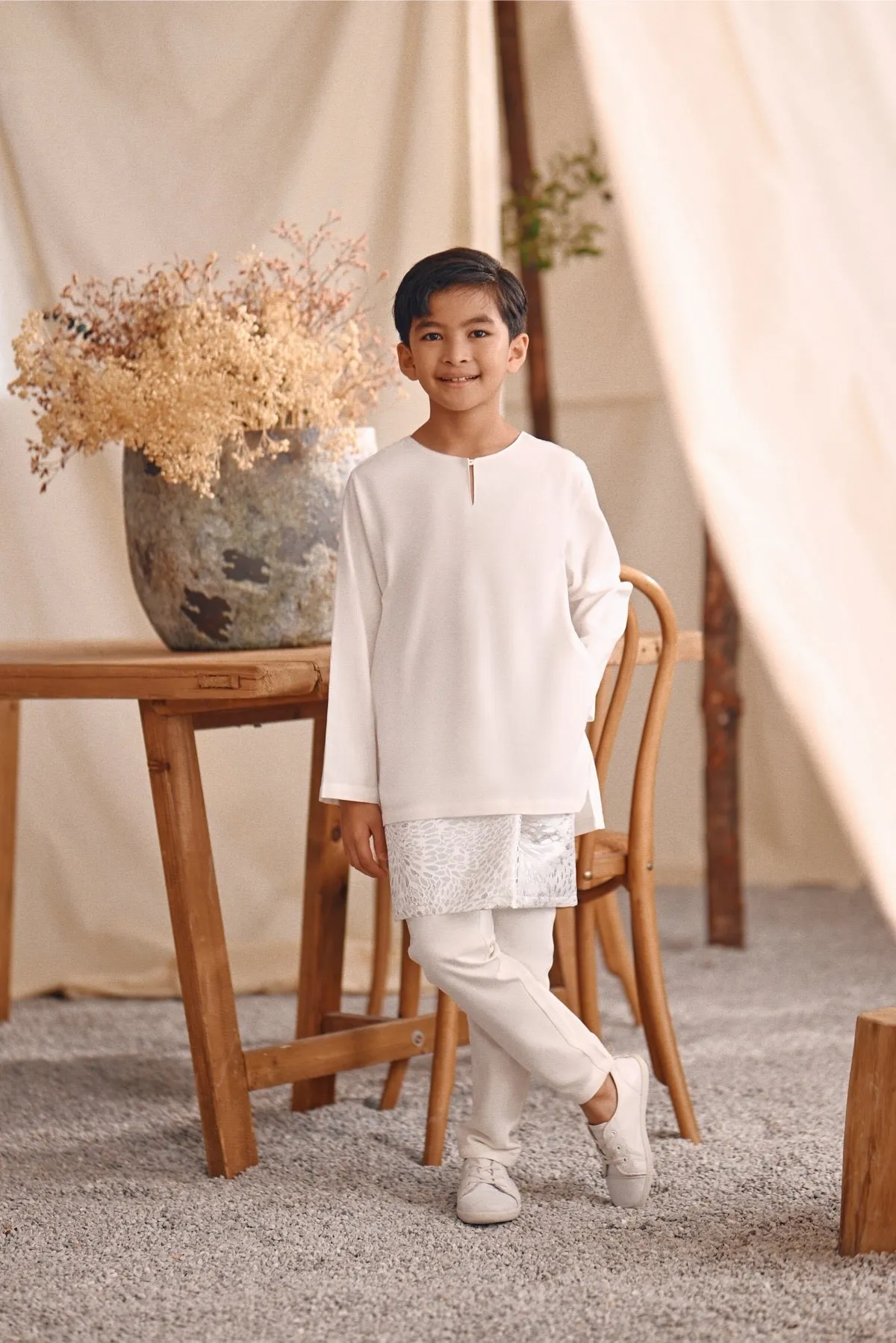 The Bayu Kurta - White