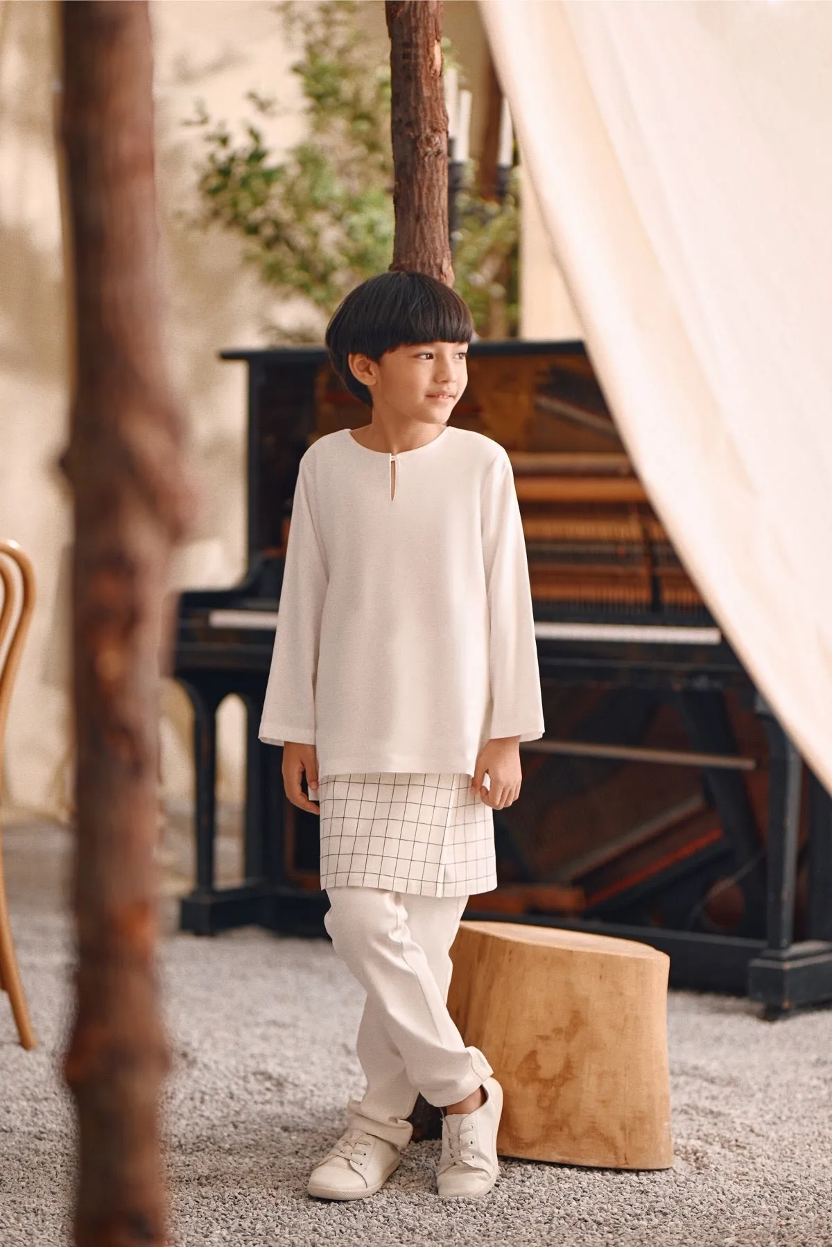 The Bayu Kurta - White
