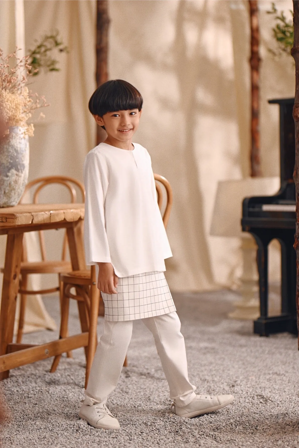 The Bayu Kurta - White