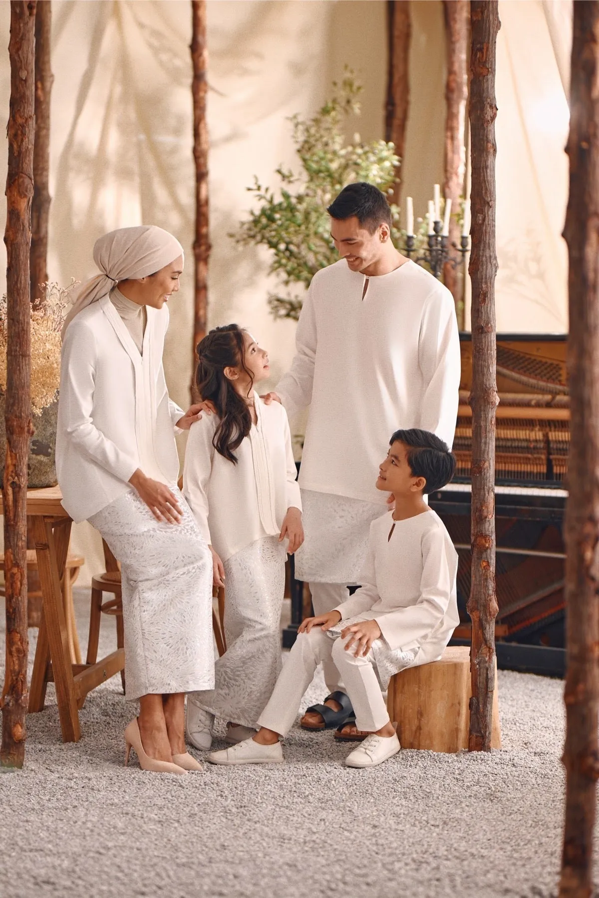 The Bayu Kurta - White