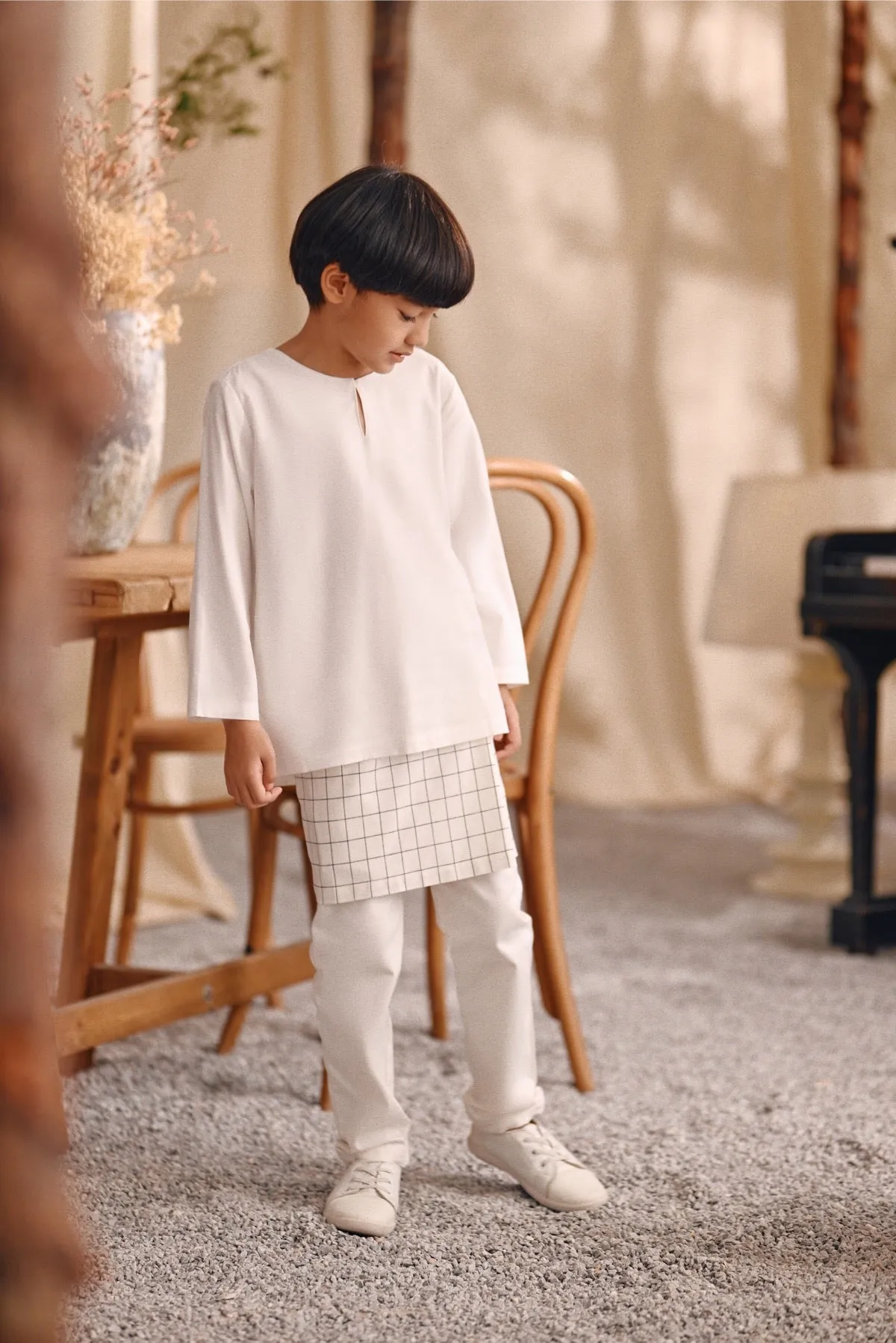 The Bayu Kurta - White