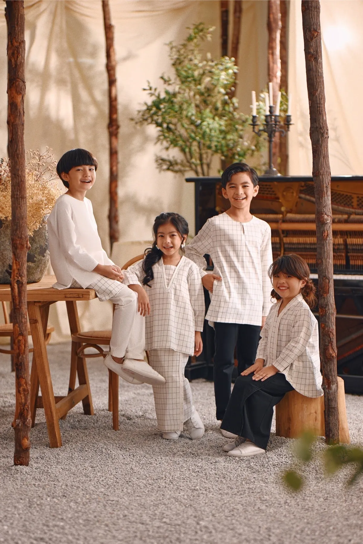 The Bayu Kurta - White