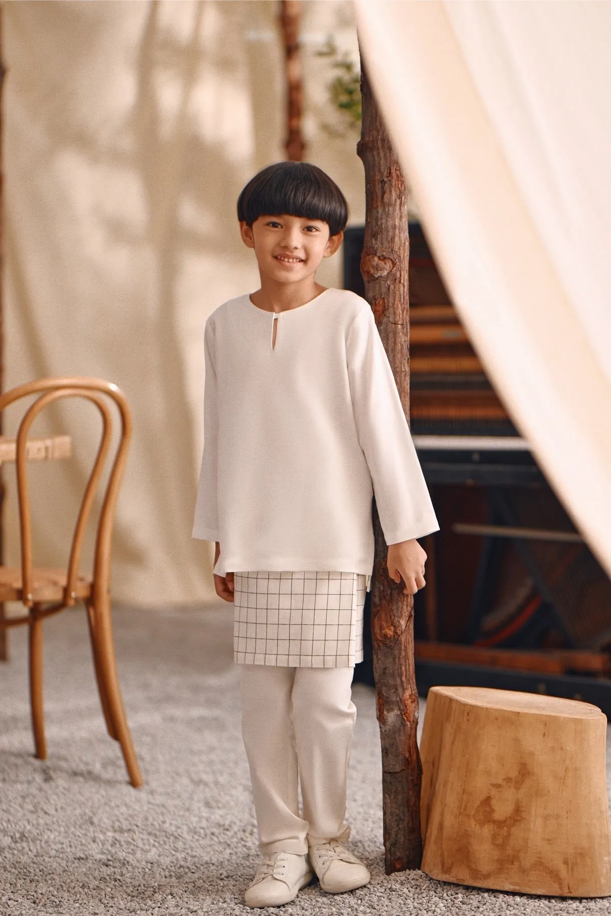 The Bayu Kurta - White