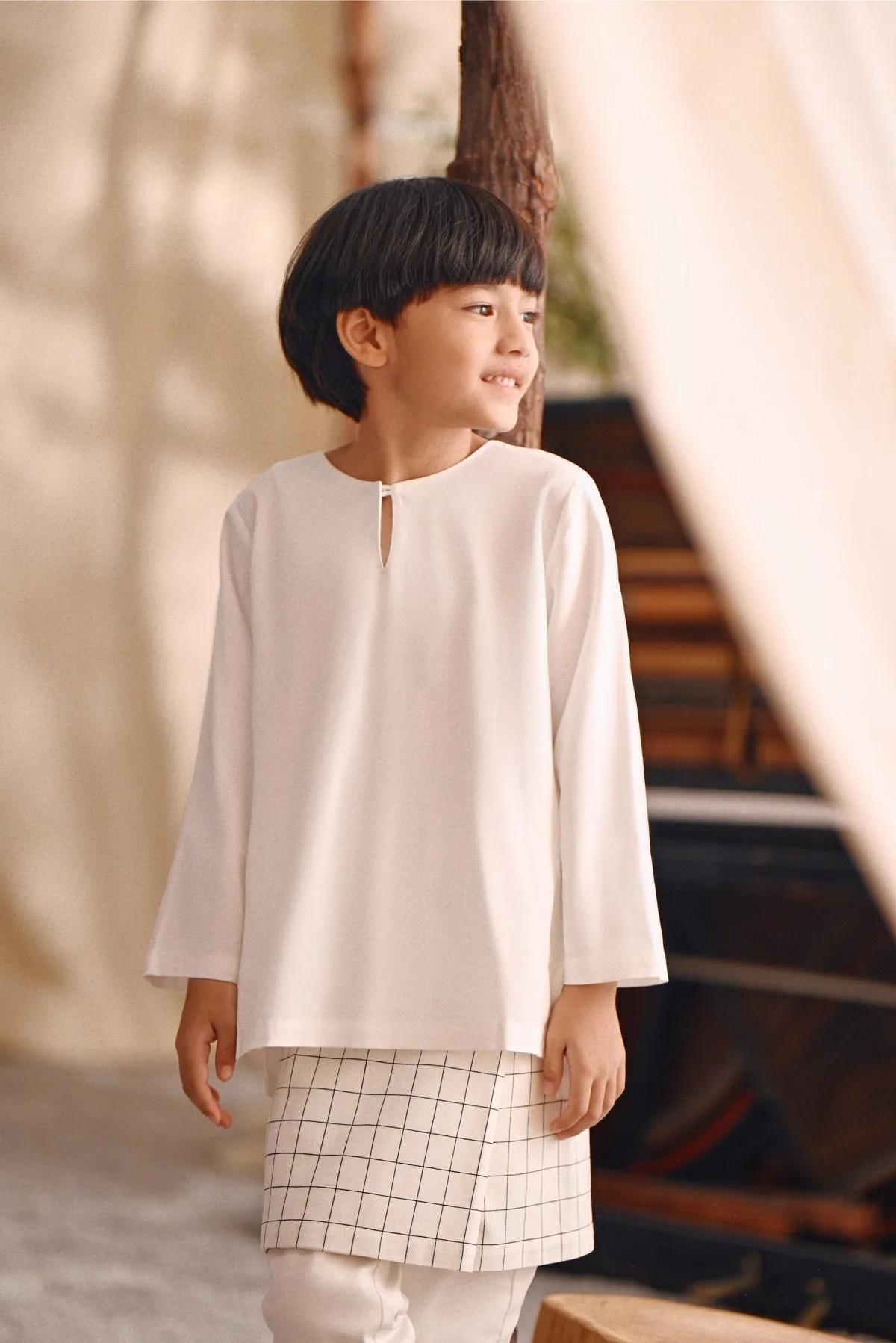 The Bayu Kurta - White