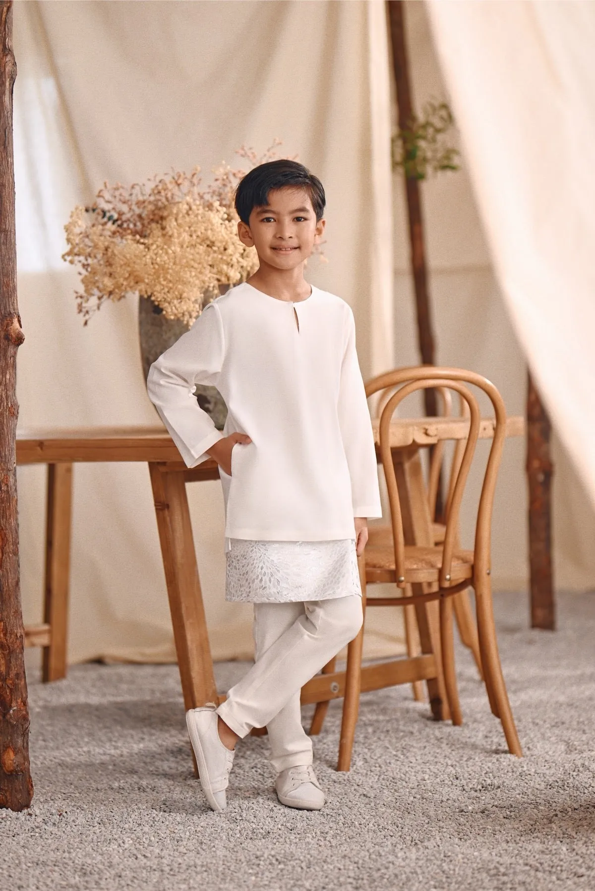 The Bayu Kurta - White