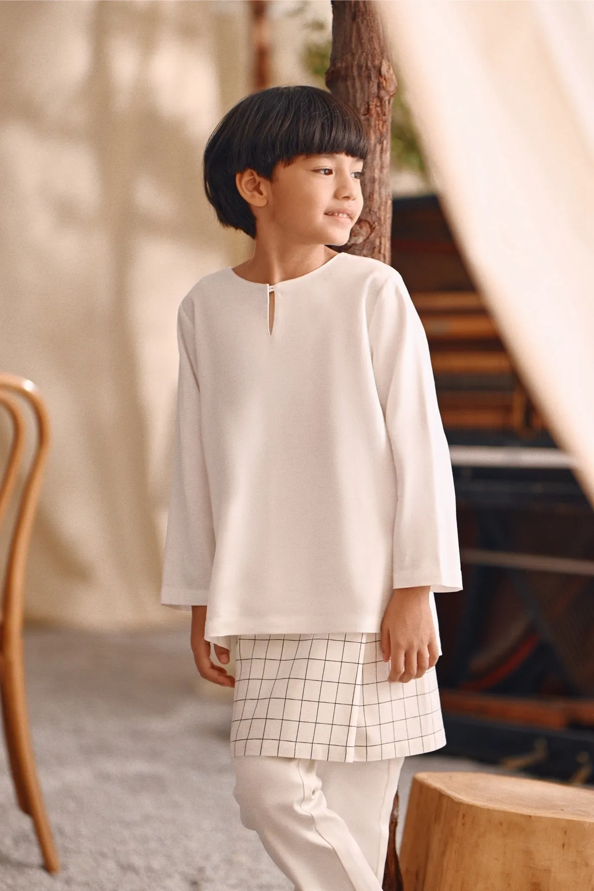 The Bayu Kurta - White
