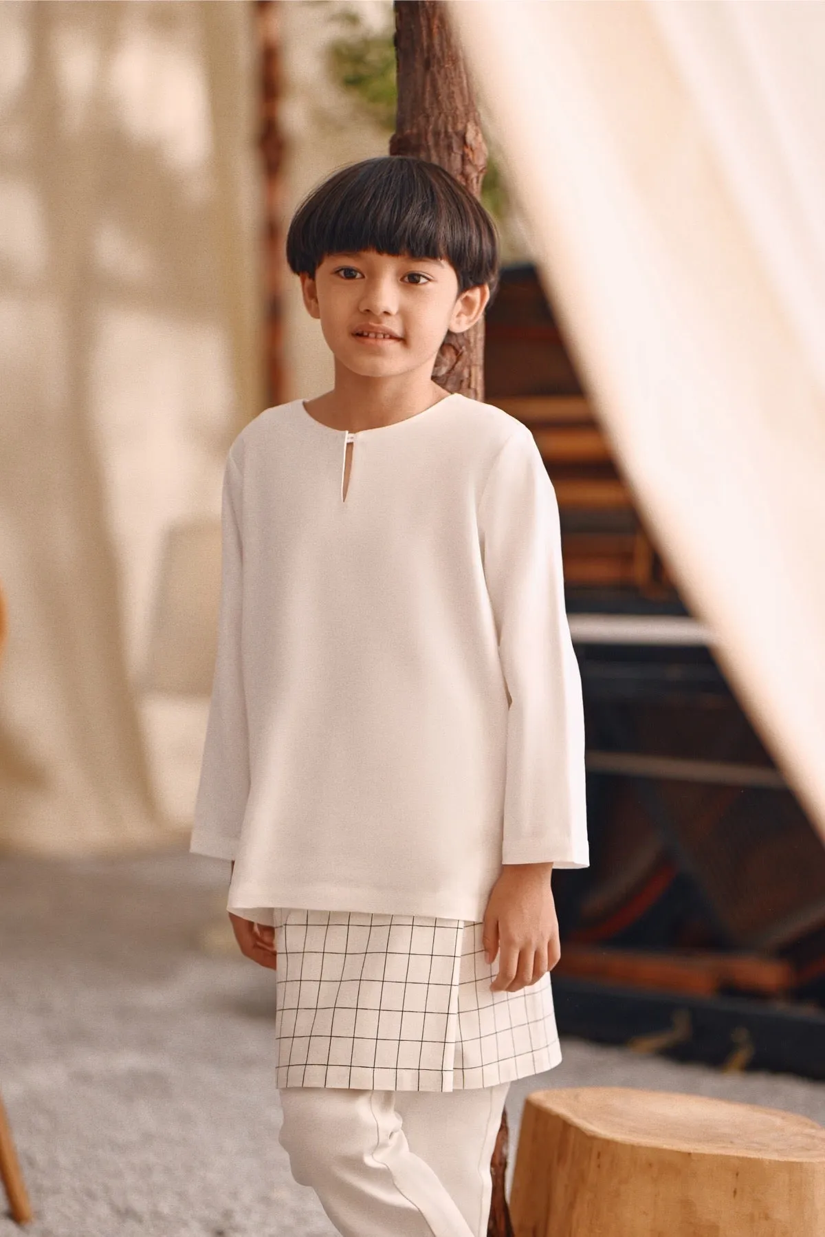 The Bayu Kurta - White