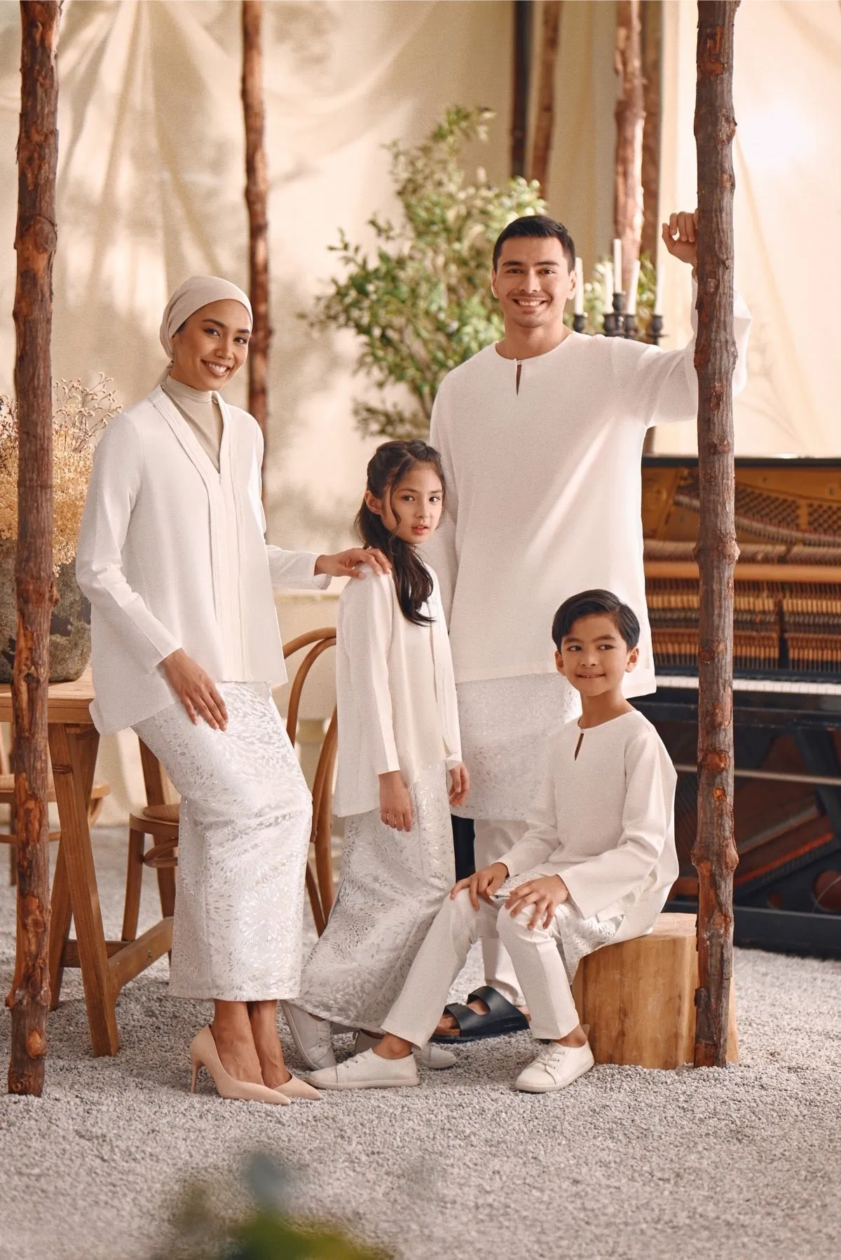 The Bayu Men Kurta - White