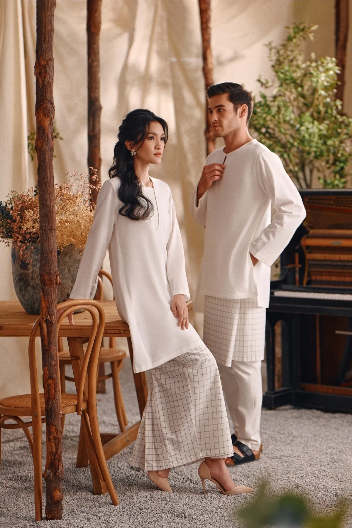 The Bayu Men Kurta - White