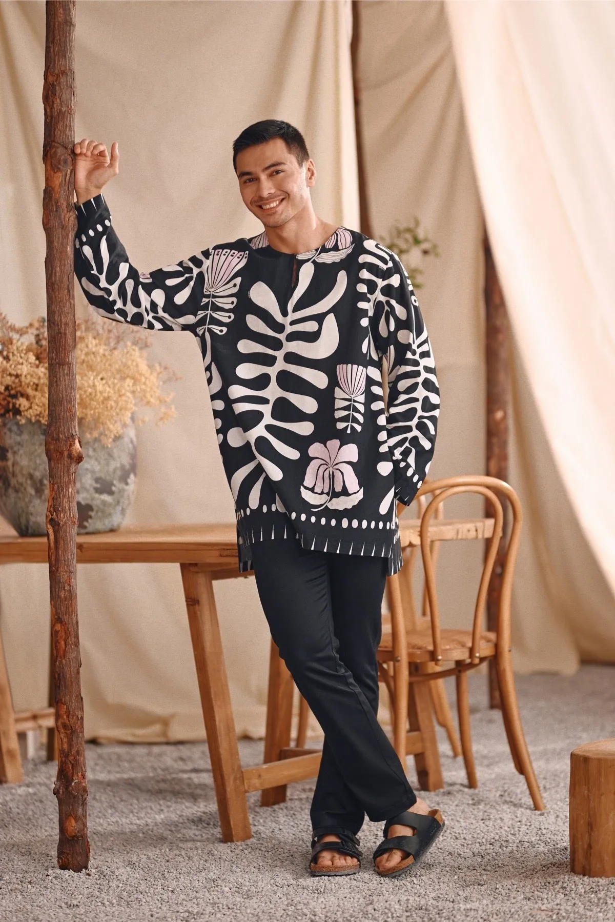 The Bayu Men Kurta - Wild