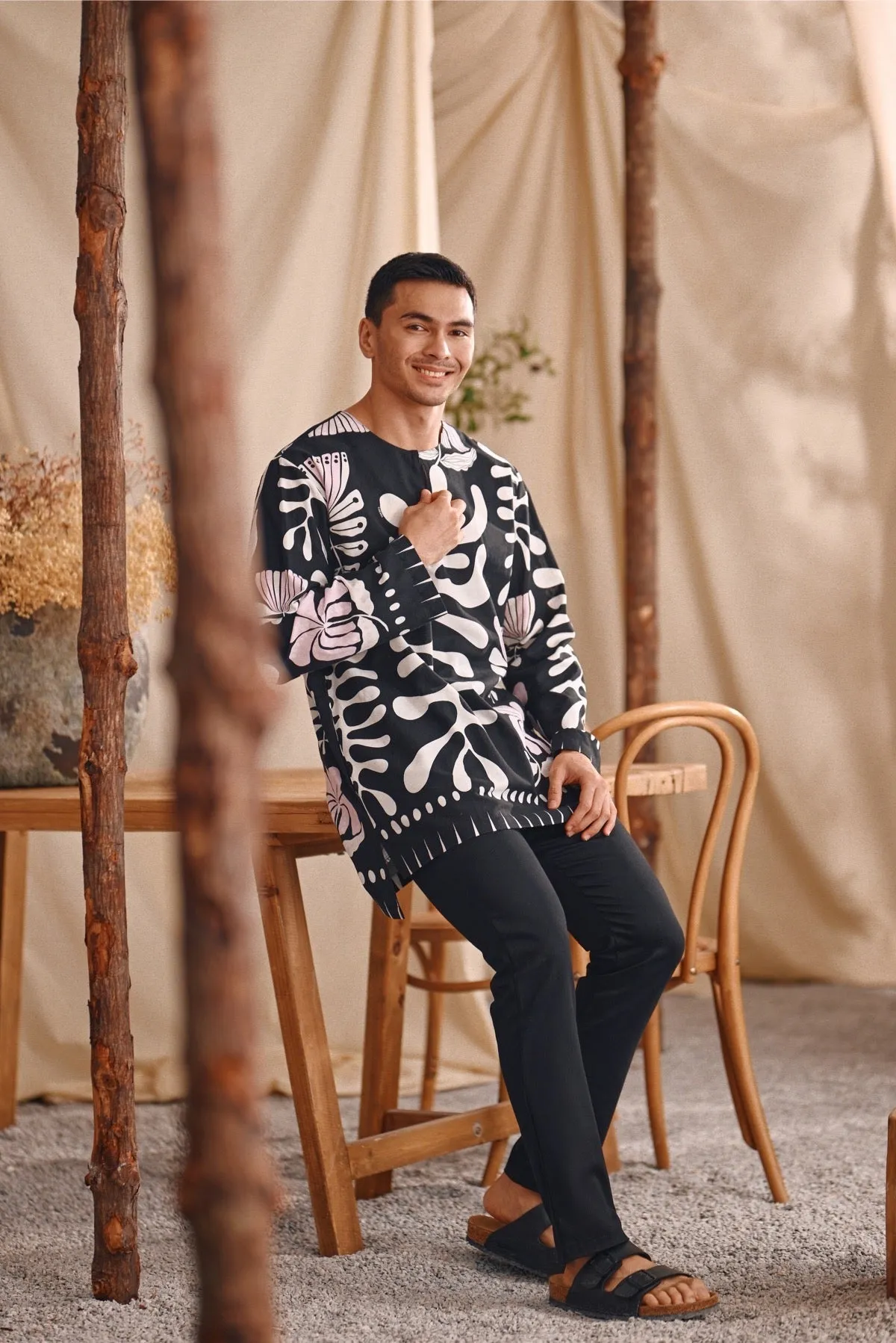 The Bayu Men Kurta - Wild