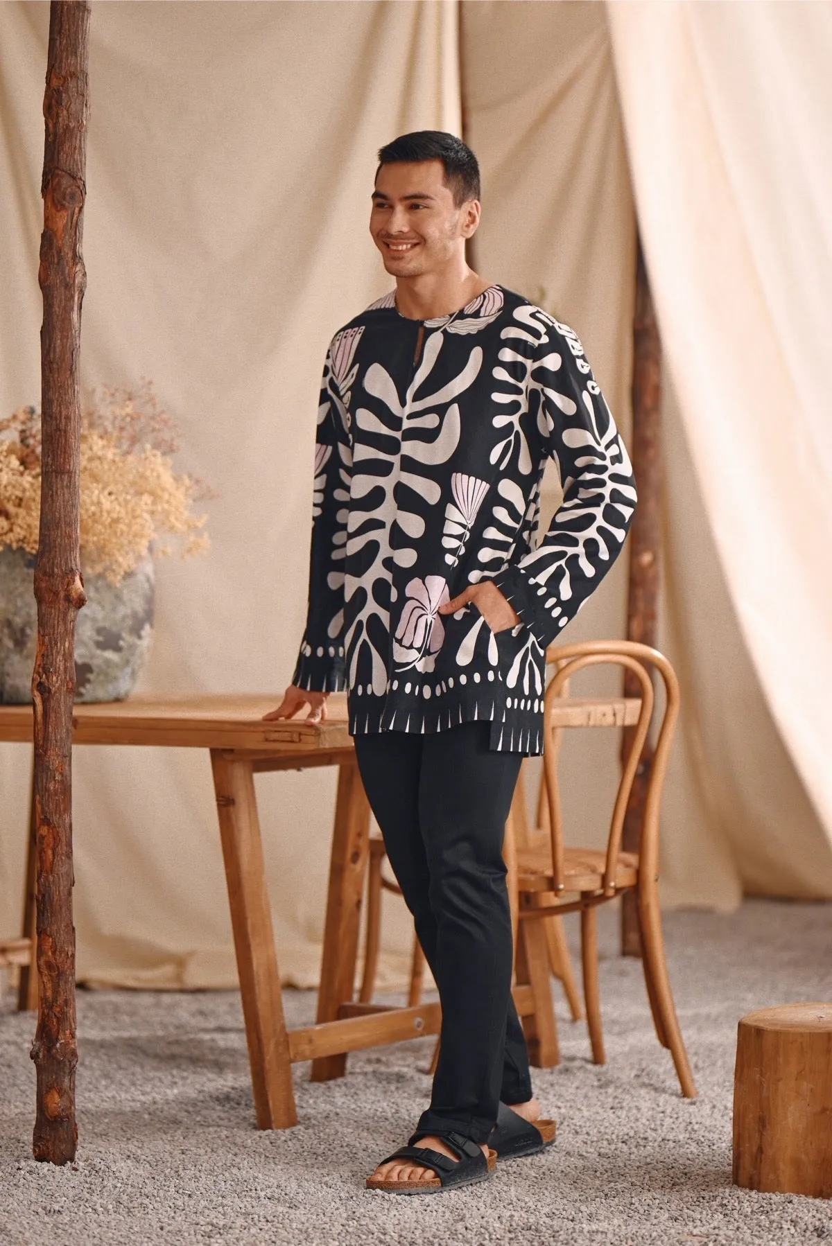 The Bayu Men Kurta - Wild