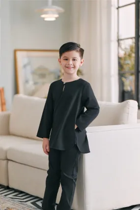 The Caya Kurta - Black