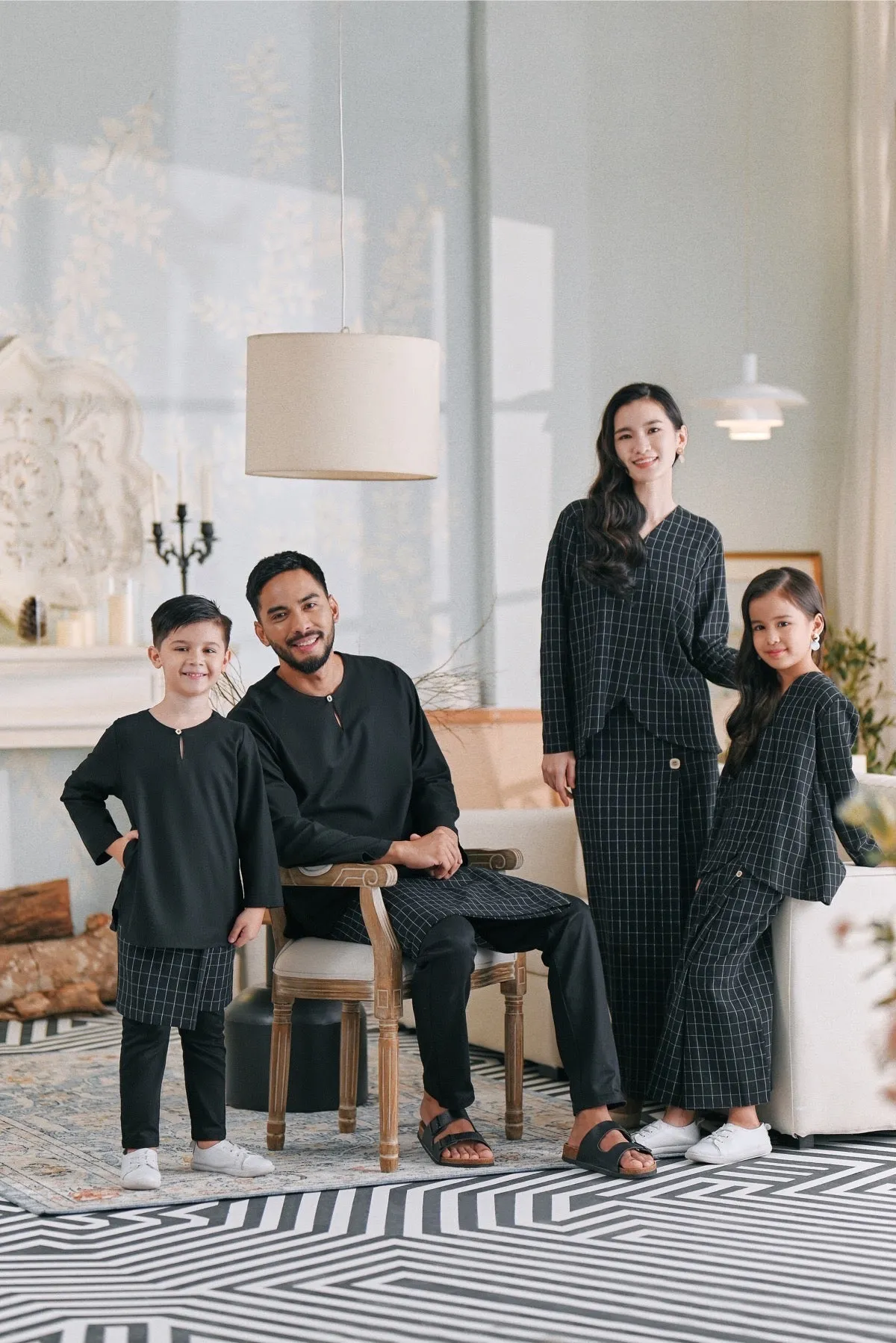 The Caya Kurta - Black