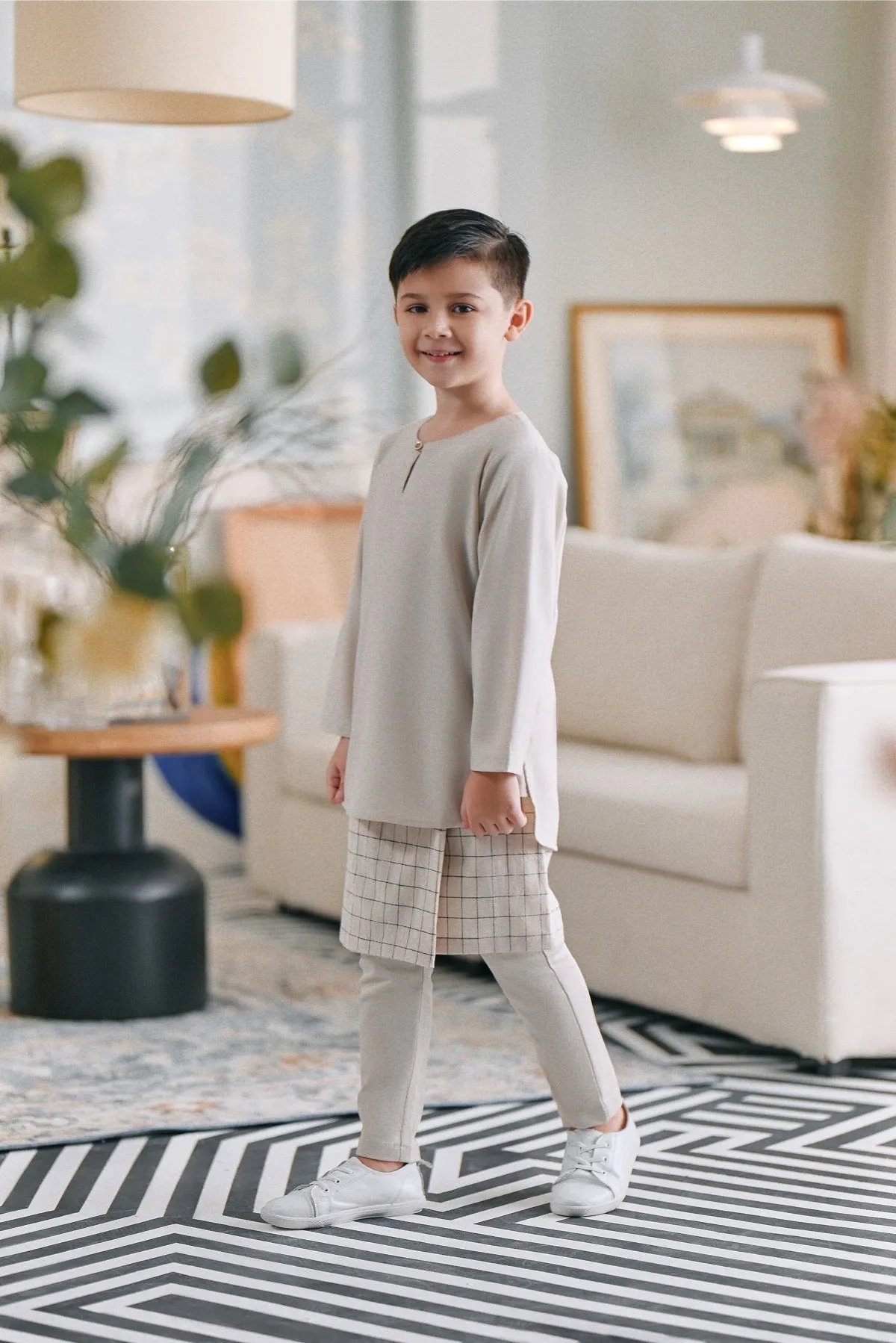 The Caya Kurta - Champagne
