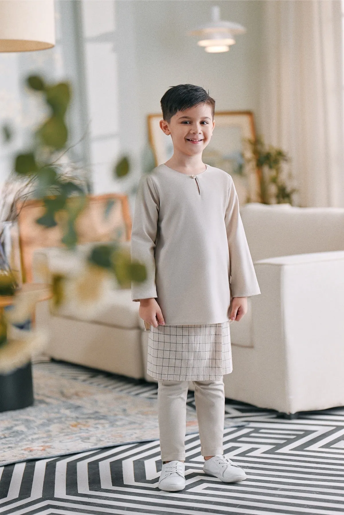 The Caya Kurta - Champagne