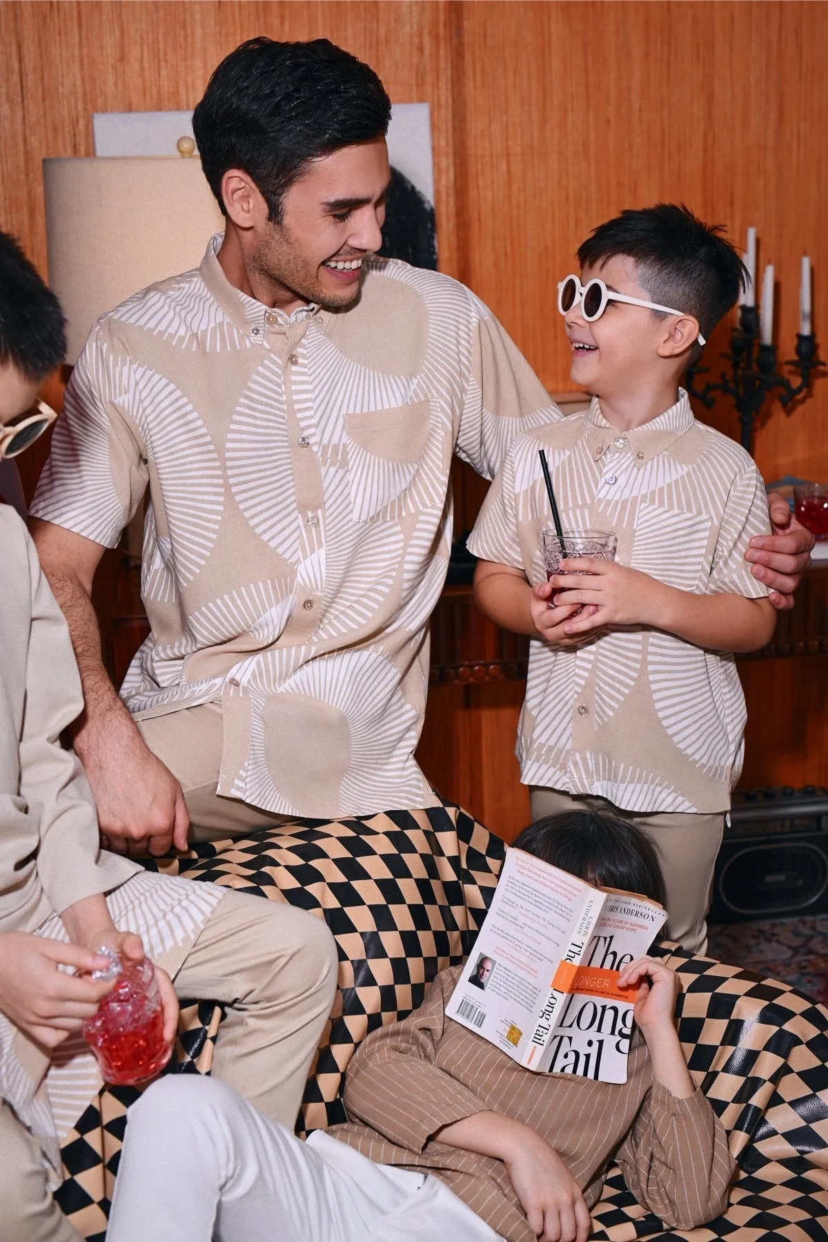 The Congkak Kurta - Khaki