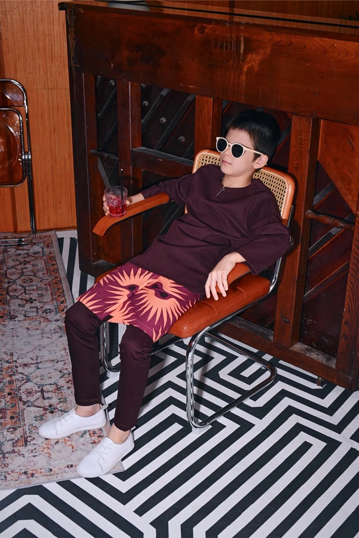 The Congkak Kurta - Mangosteen